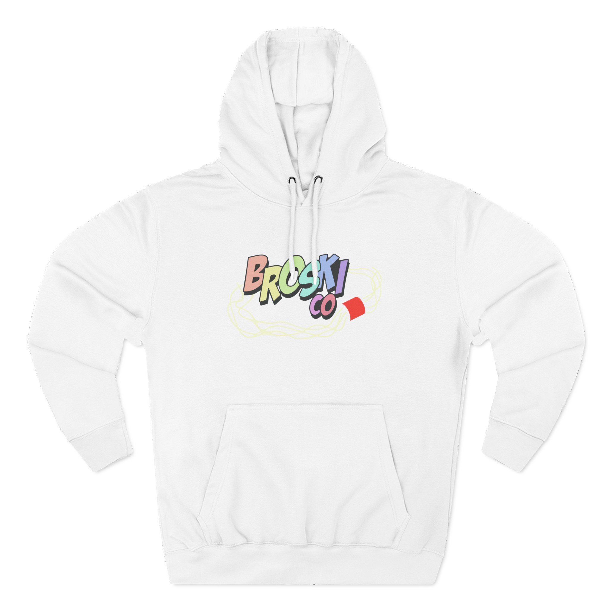 Broski Report Three-Panel Fleece Hoodie