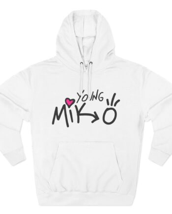 Young Miko Three-Panel Fleece Hoodie
