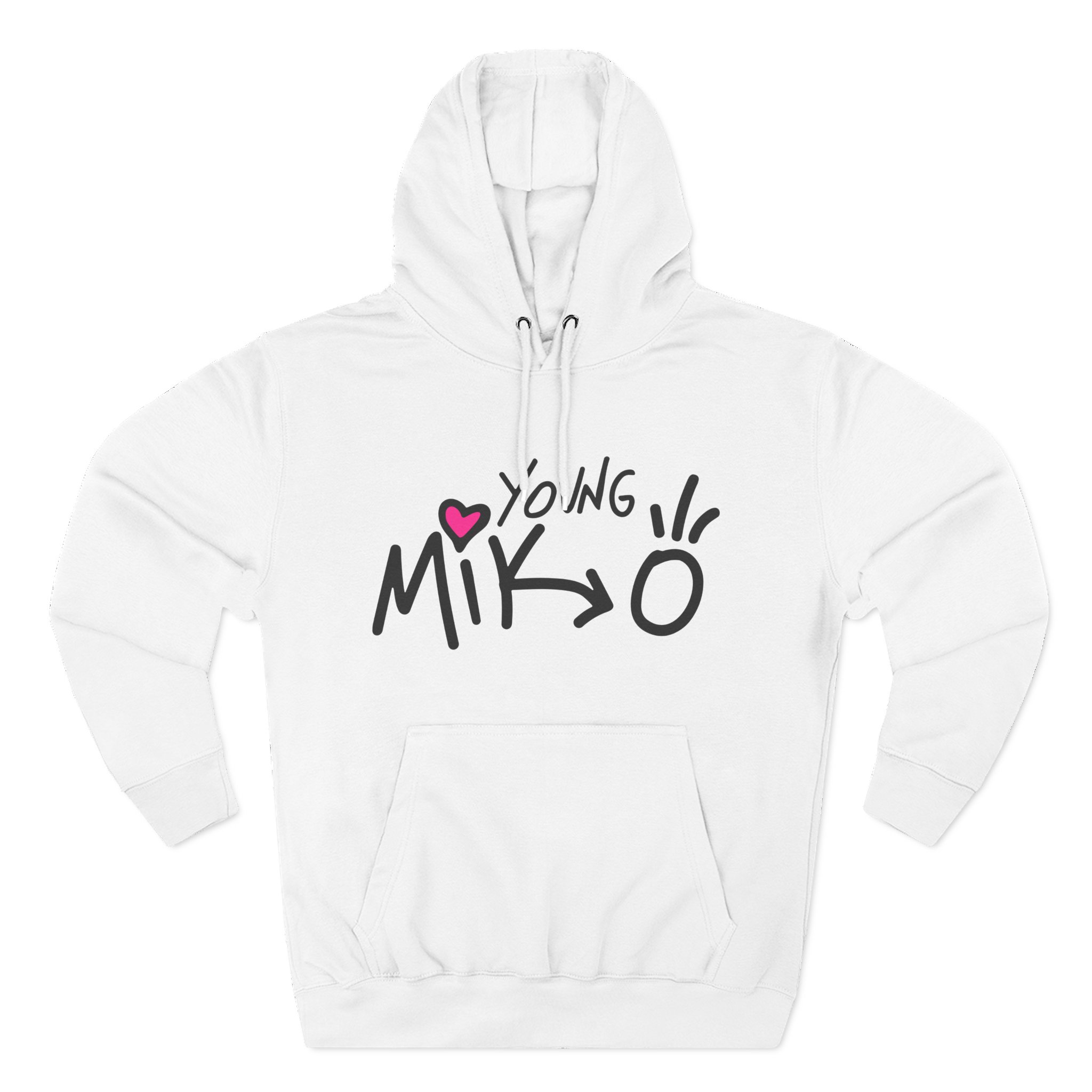 Young Miko Three-Panel Fleece Hoodie