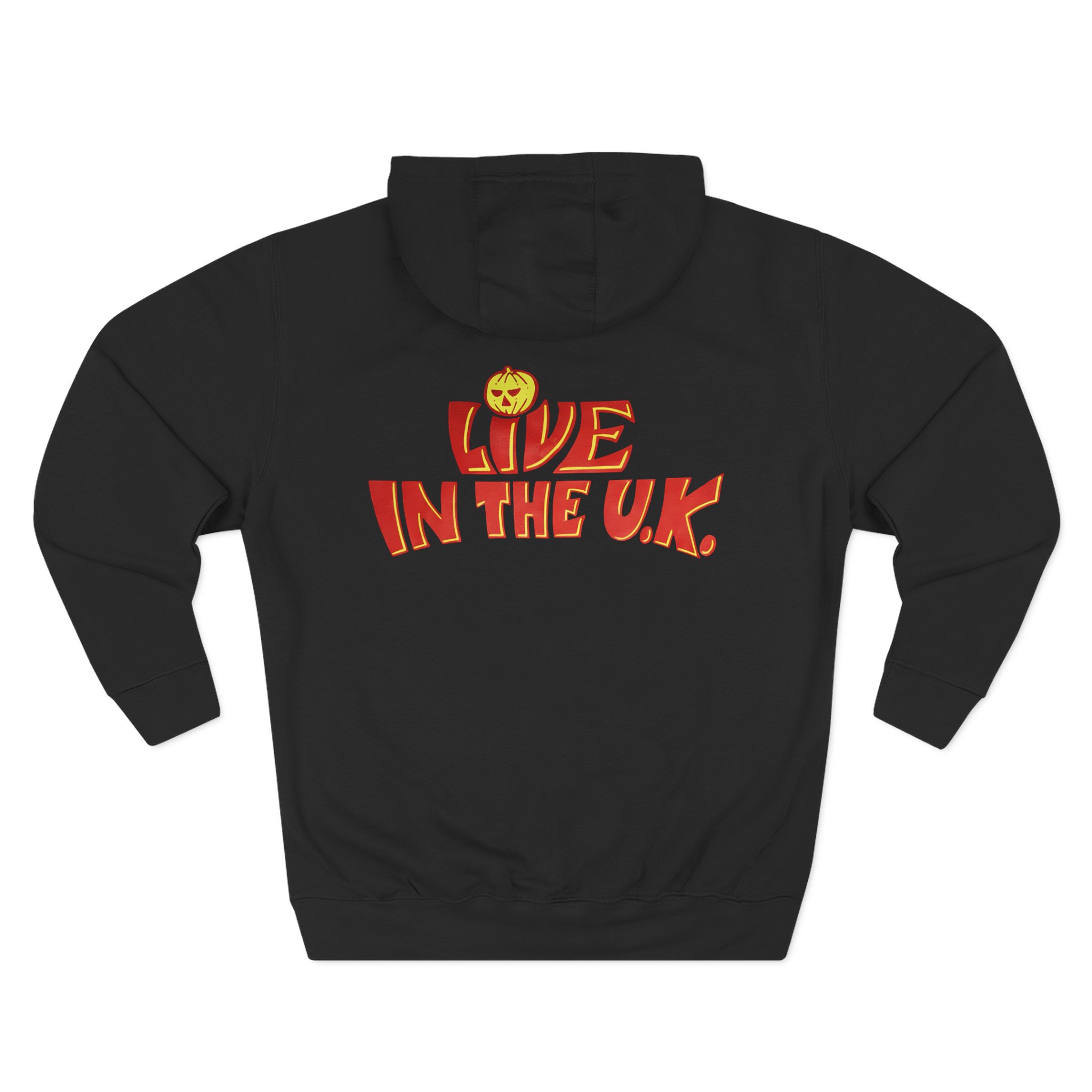 Helloween Live in the U.k. Three-Panel Fleece Hoodie