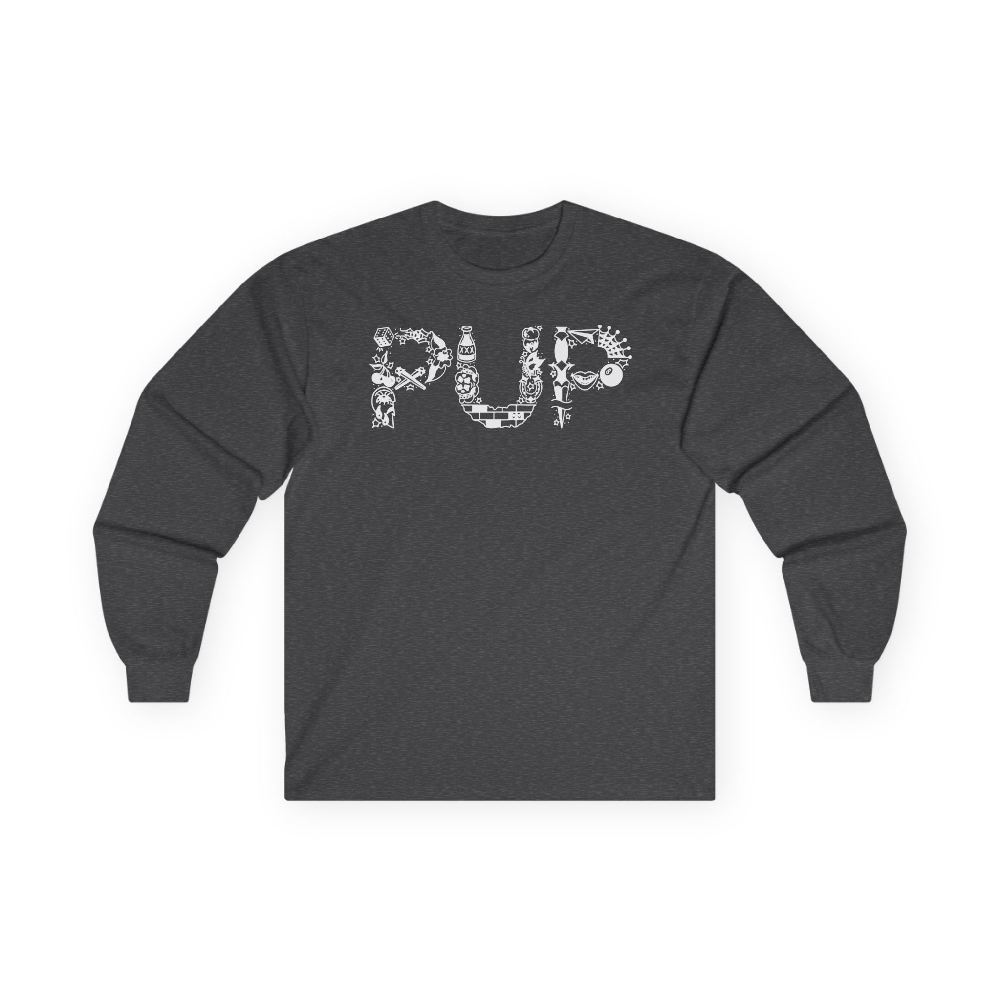 Pup Flash Logo Unisex Ultra Cotton Long Sleeve Tee