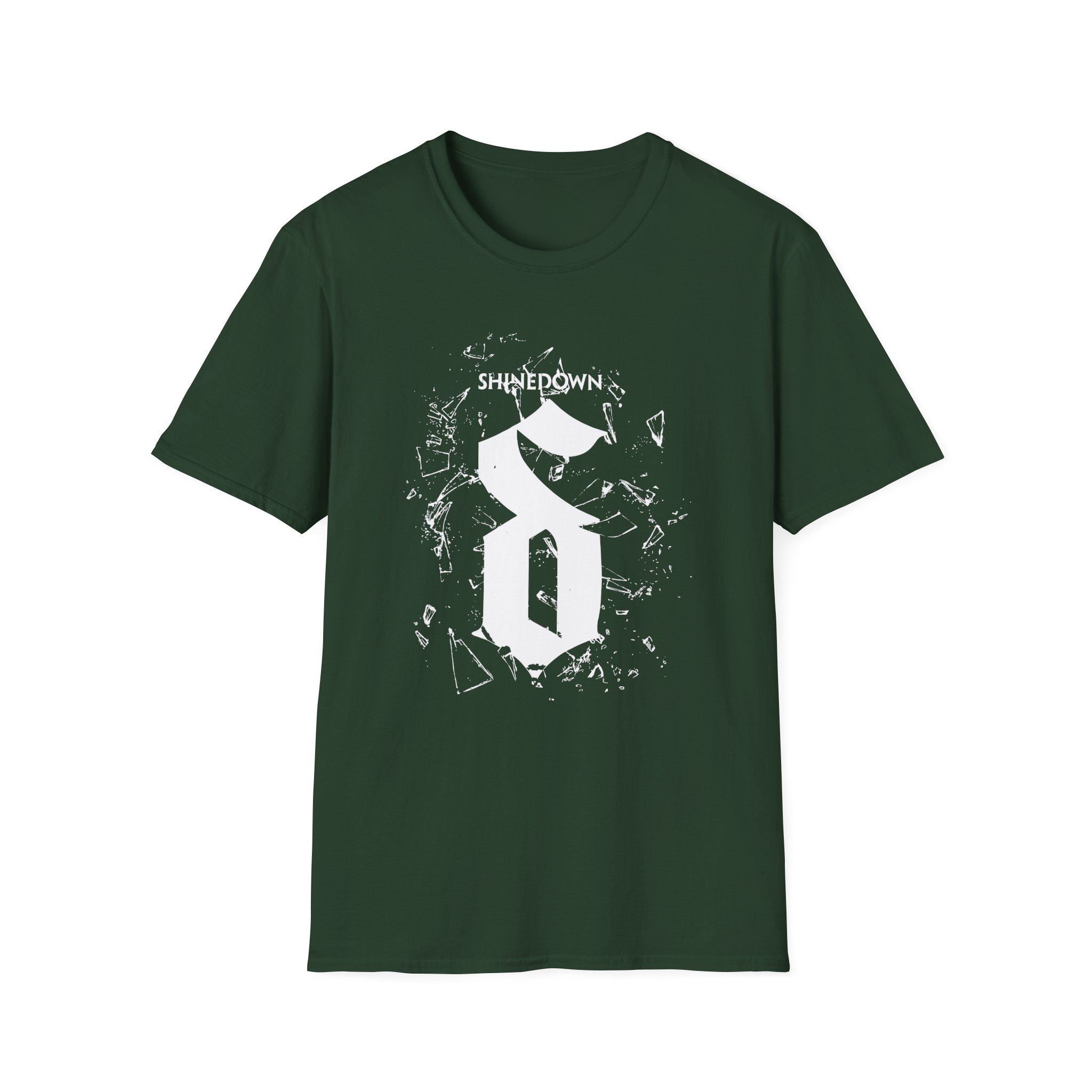 Shinedown Shattered Unisex Softstyle T-Shirt