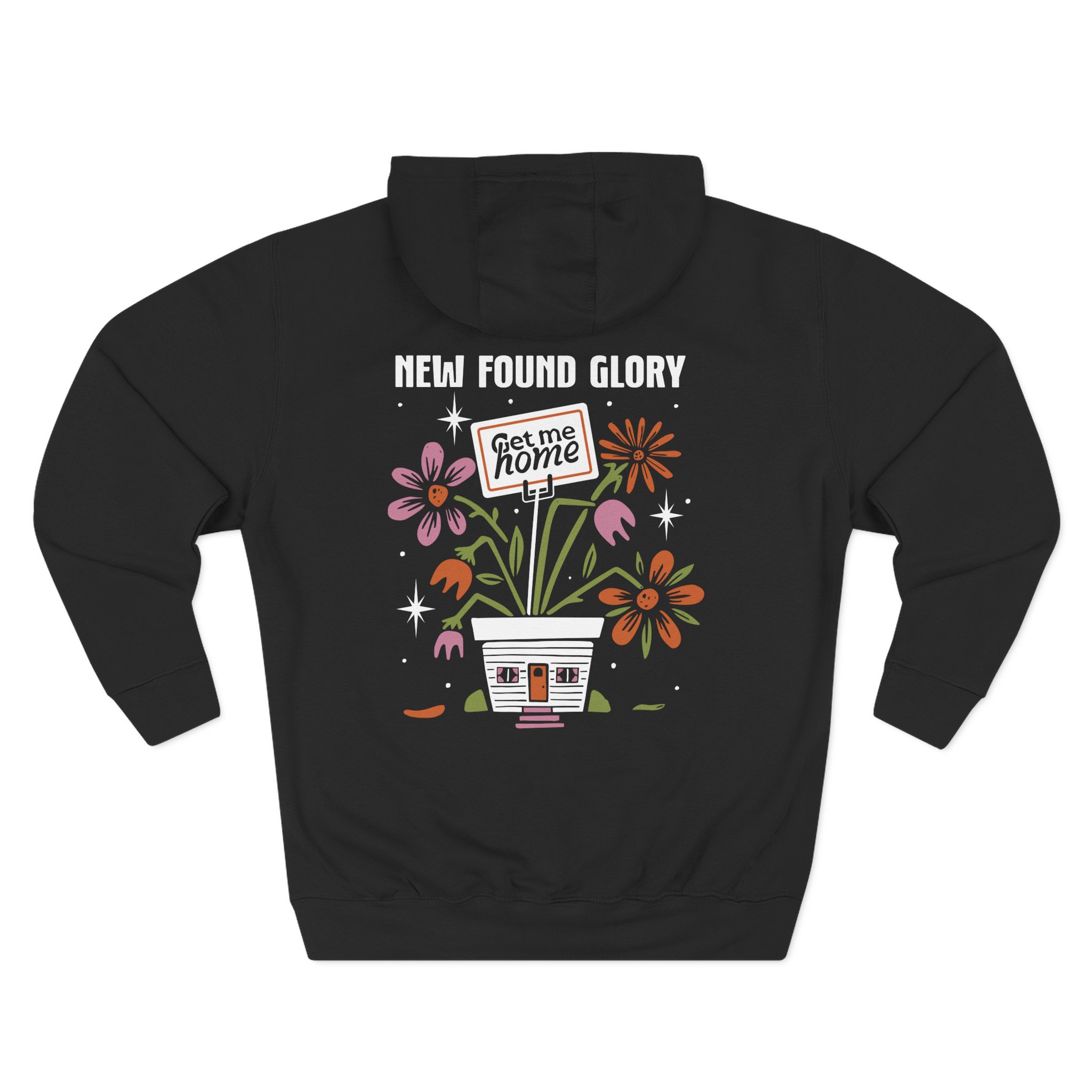 New Found Glory Get Me Home Three-Panel Fleece Hoodie
