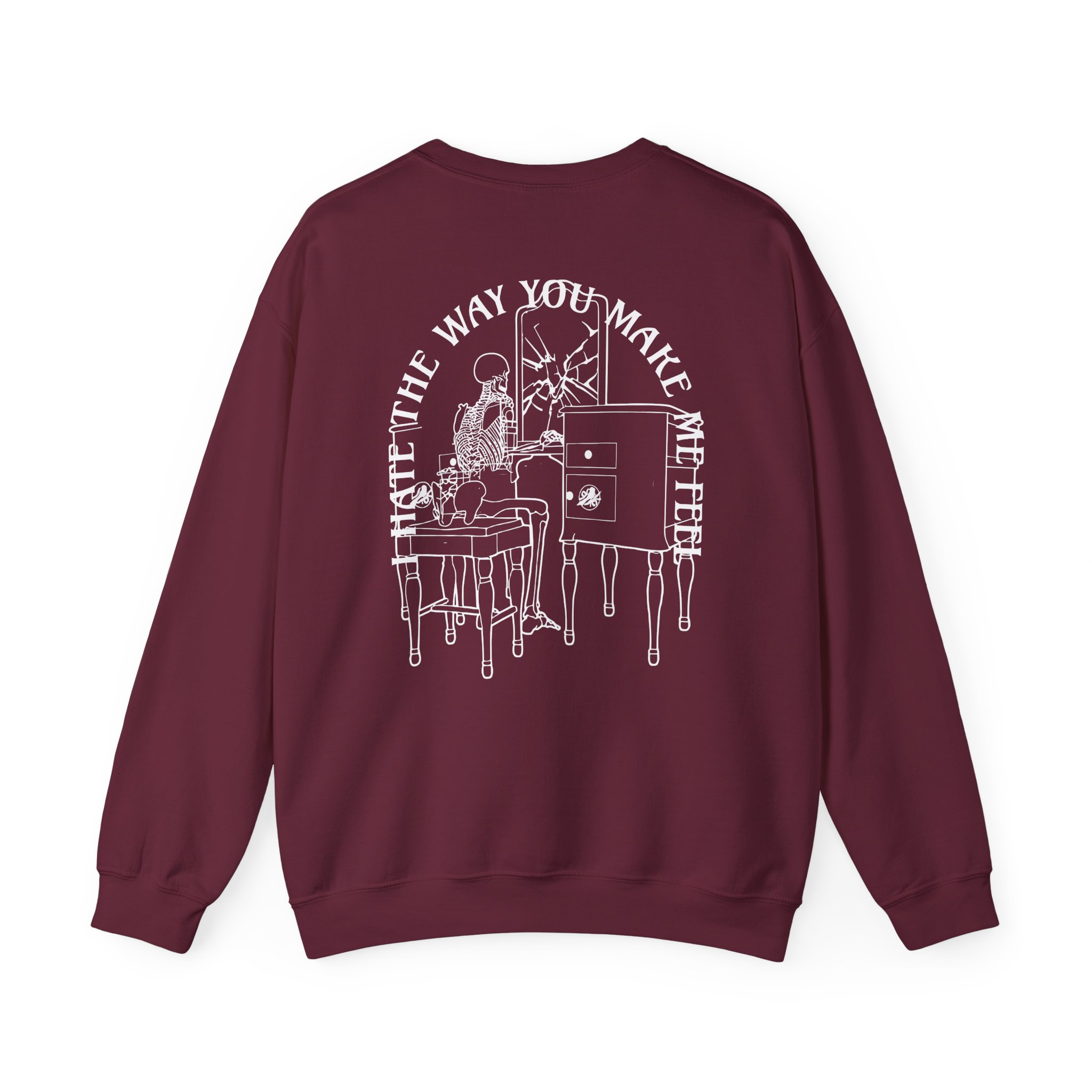 Bayside Vanity Unisex Heavy Blendâ„¢ Crewneck Sweatshirt