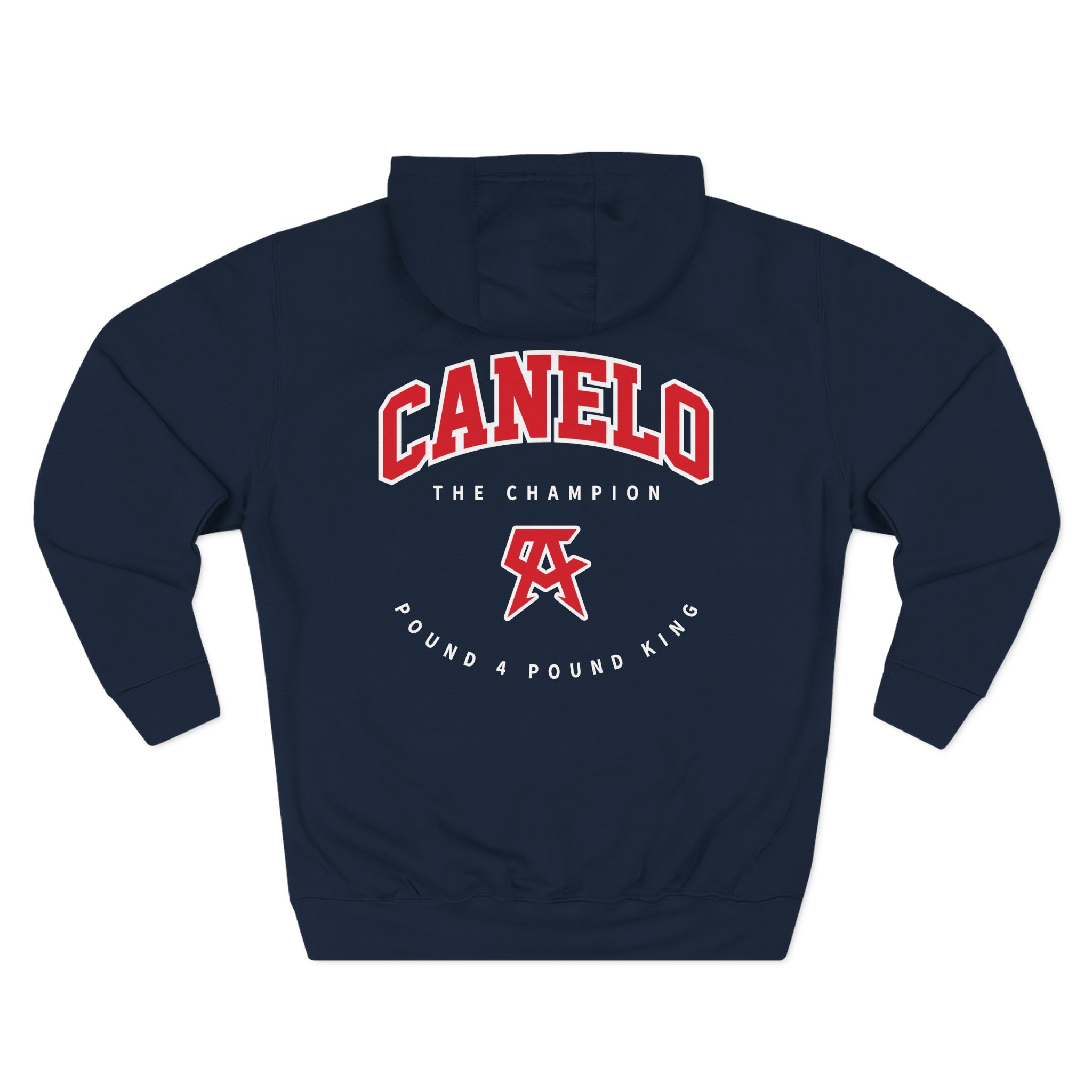 Canelo Sporty Three-Panel Fleece Hoodie