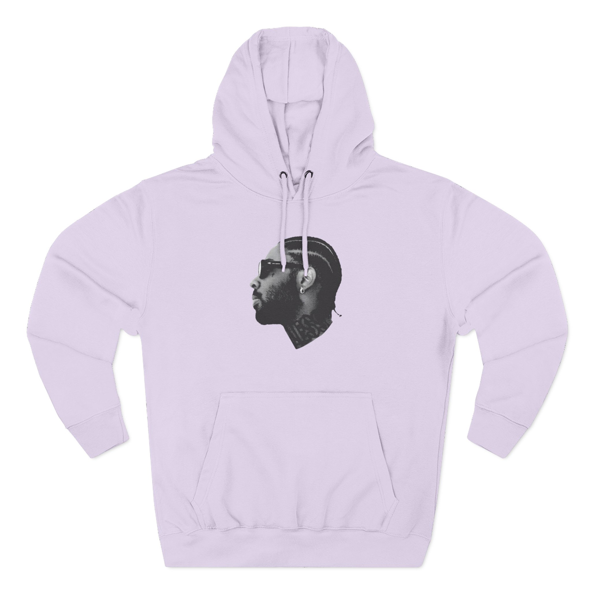Faiyaz Brent Side Face Three-Panel Fleece Hoodie