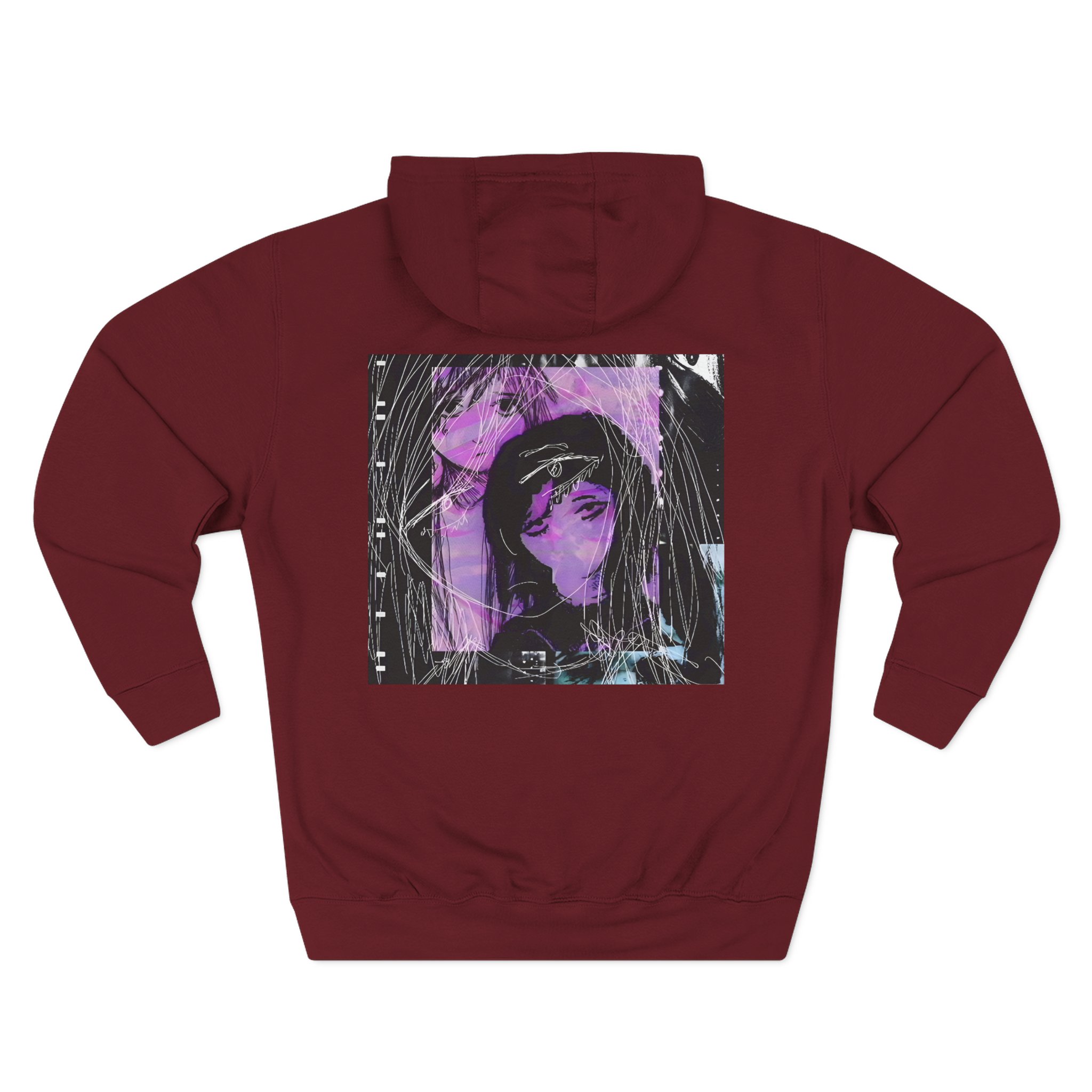 Sewerslvt Cynthoni Pt 1 Three-Panel Fleece Hoodie