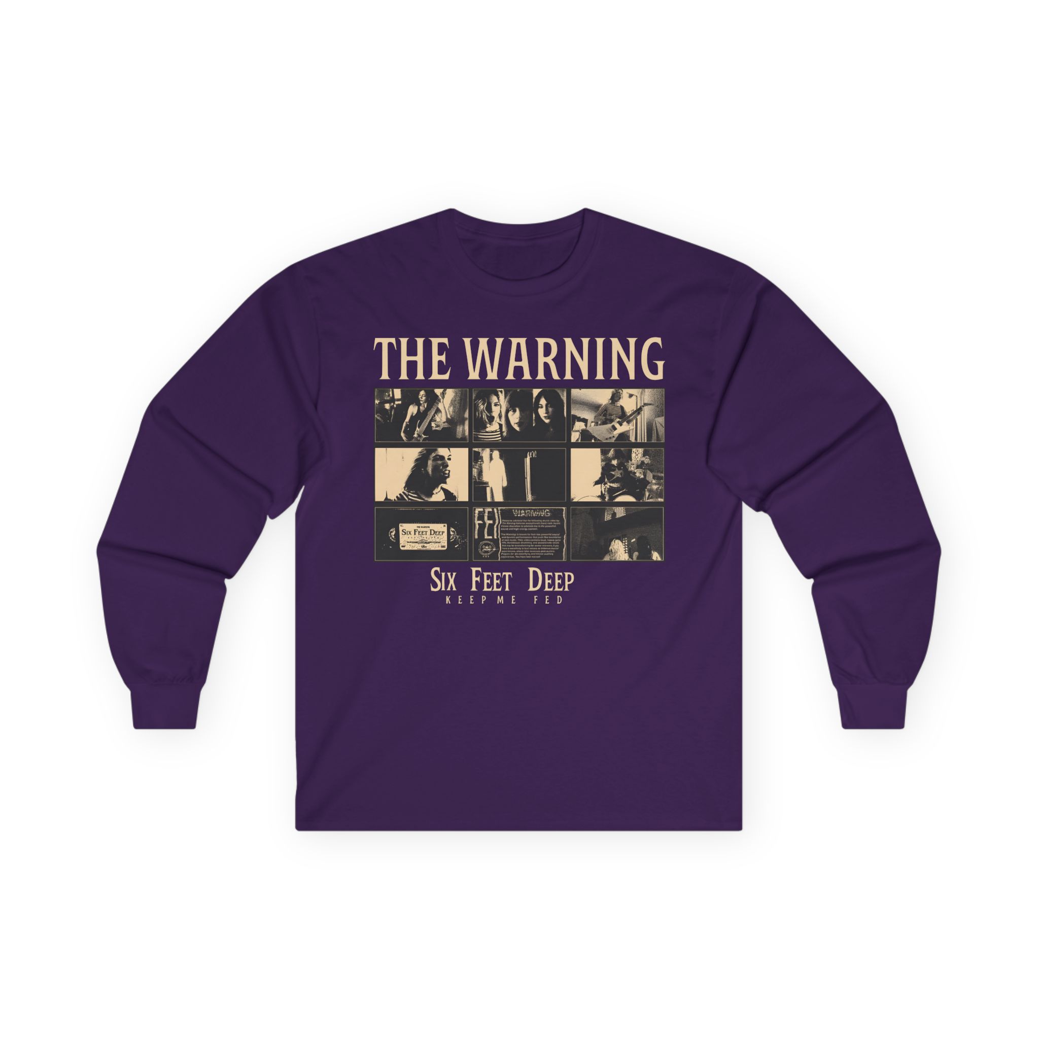 The Warning Six Feet Deep Unisex Ultra Cotton Long Sleeve Tee