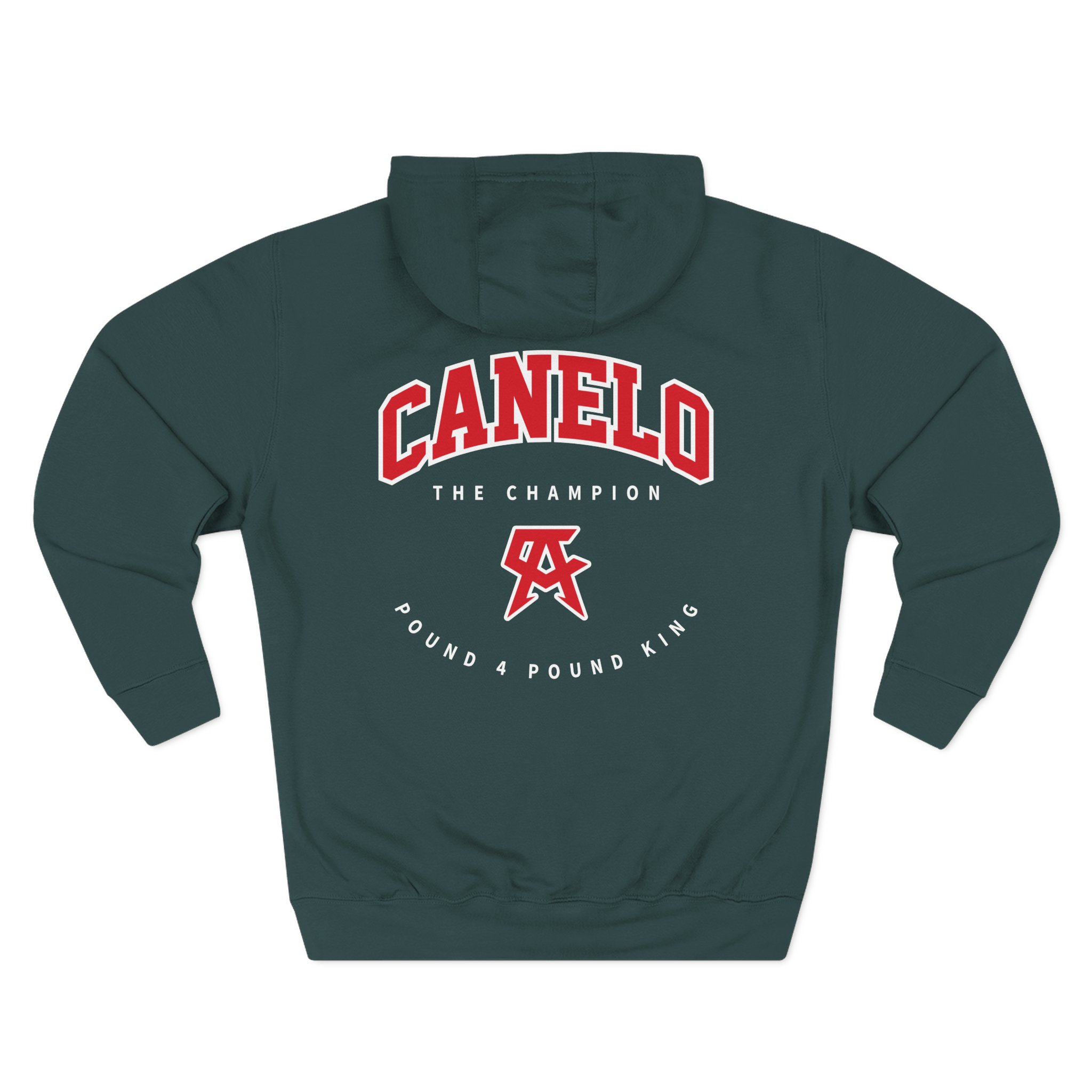 Canelo Sporty Three-Panel Fleece Hoodie