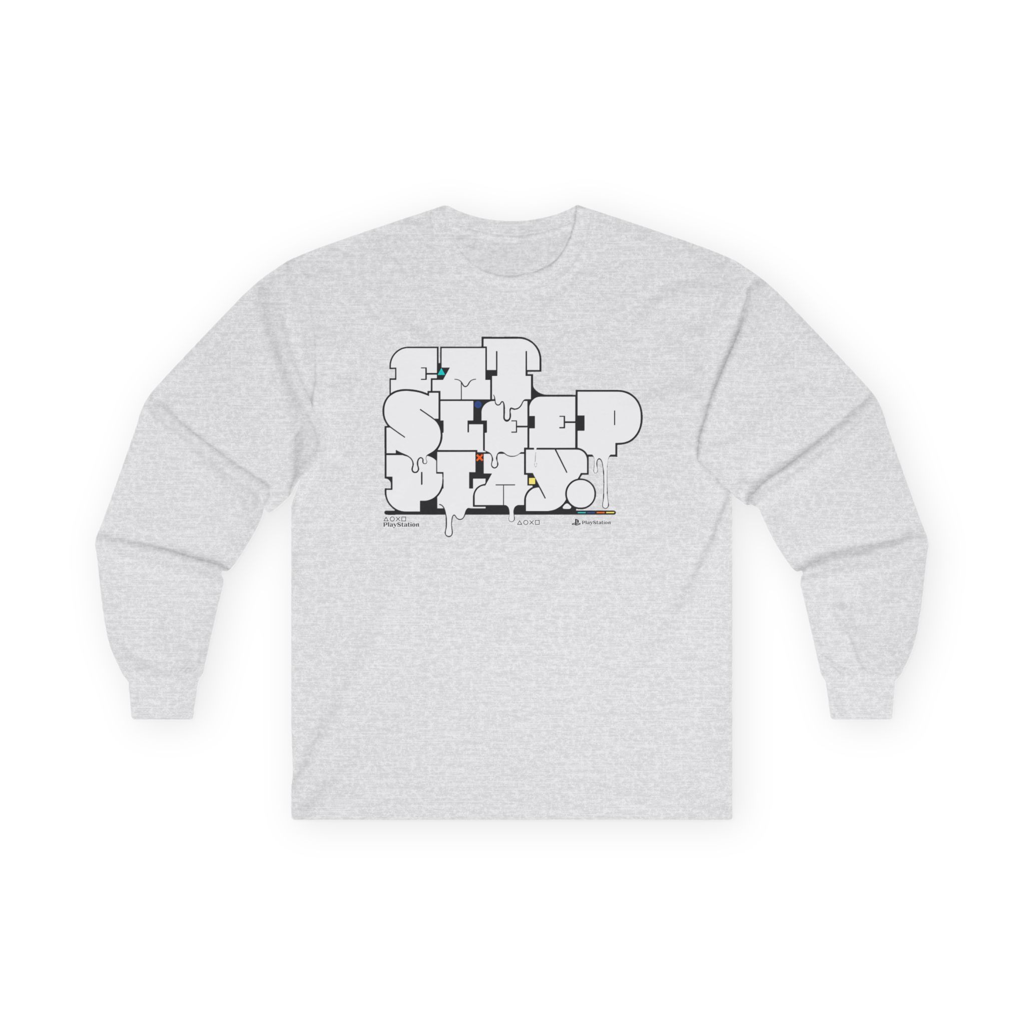 PlayStation Eat Sleep Play Unisex Ultra Cotton Long Sleeve Tee