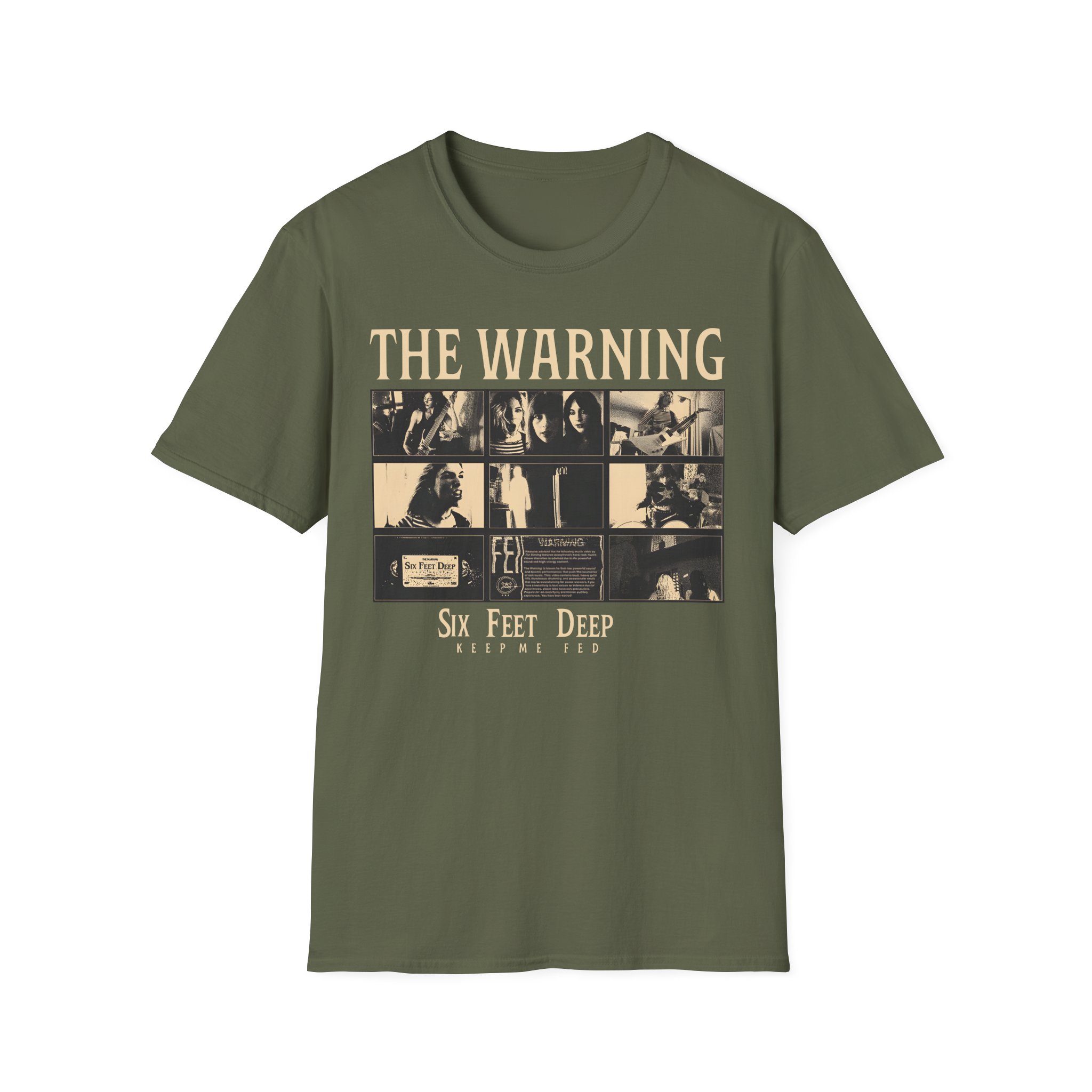 The Warning Six Feet Deep Unisex Softstyle T-Shirt