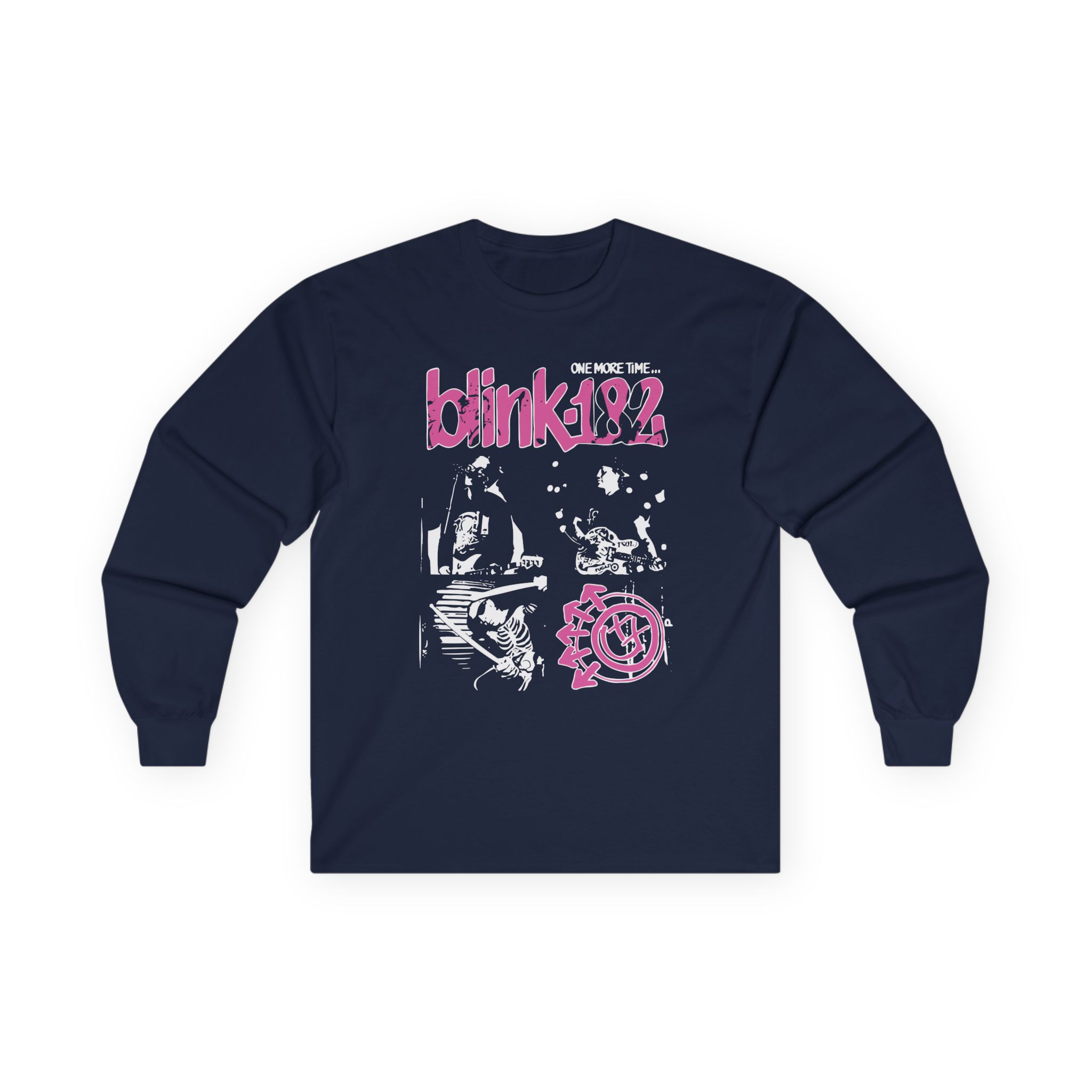 Blink 182 One More Time Photo Unisex Ultra Cotton Long Sleeve Tee