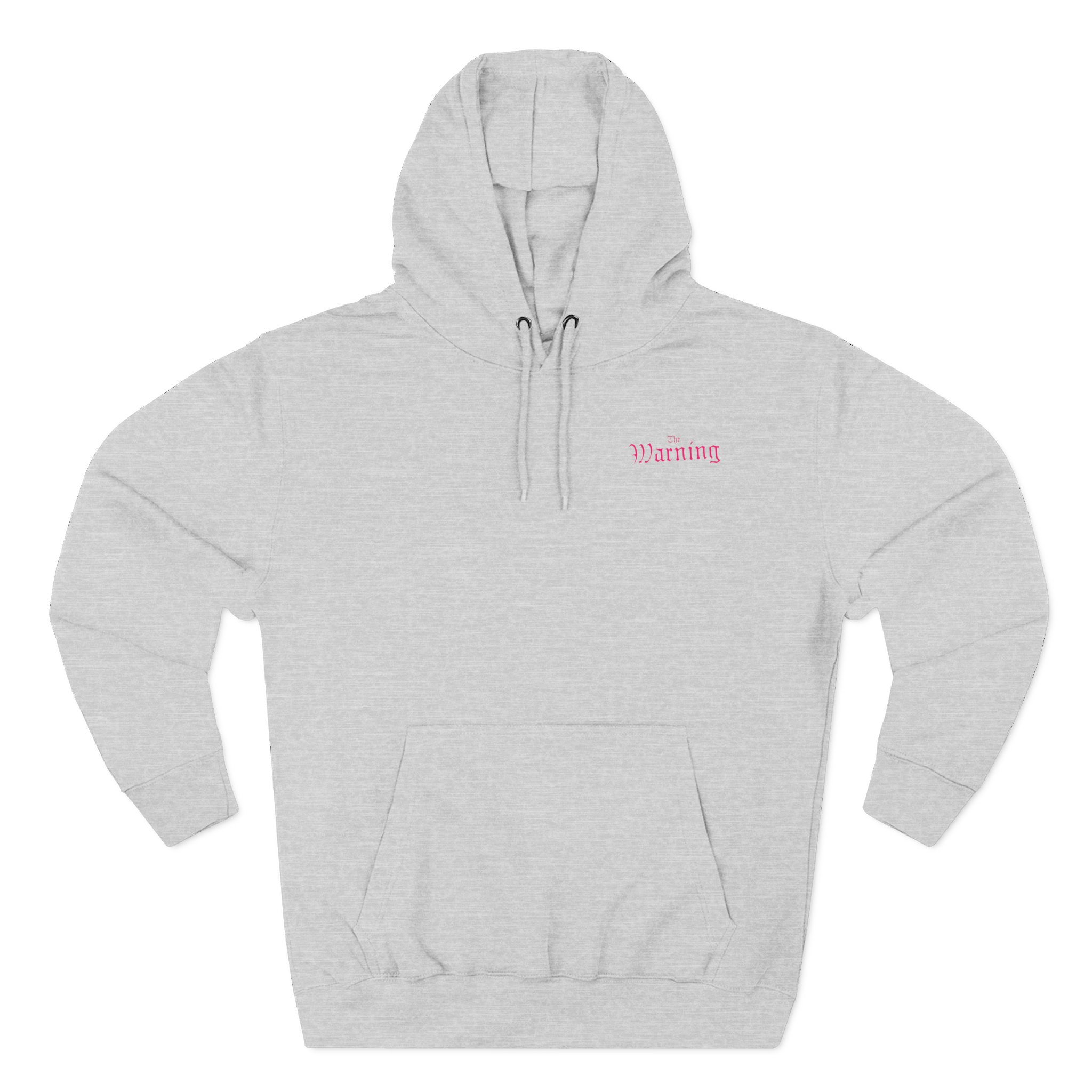 The Warning Won't You Fill My Void? Three-Panel Fleece Hoodie
