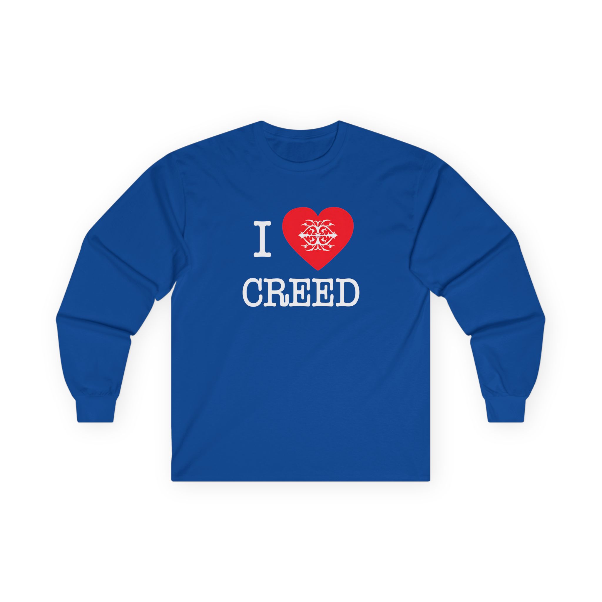Creed, I Heart Creed Unisex Ultra Cotton Long Sleeve Tee