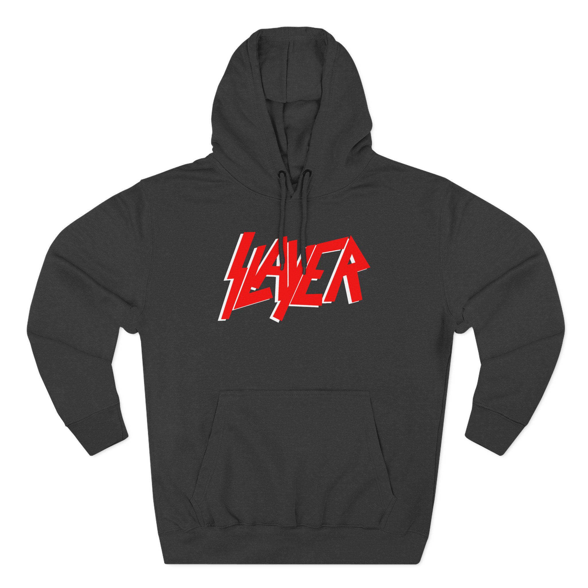Slayer Logo Three-Panel Fleece Hoodie