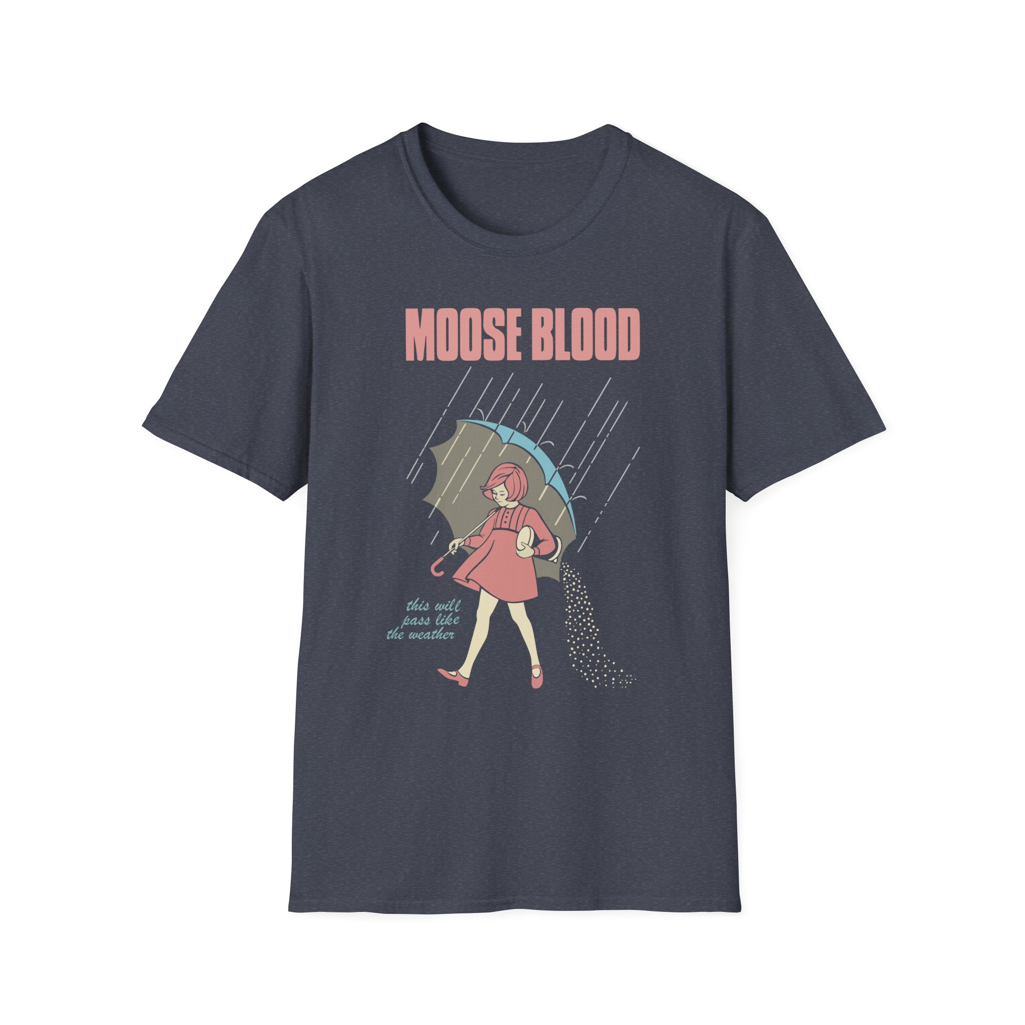 Moose Blood Emo Pop Punk Band Unisex Softstyle T-Shirt