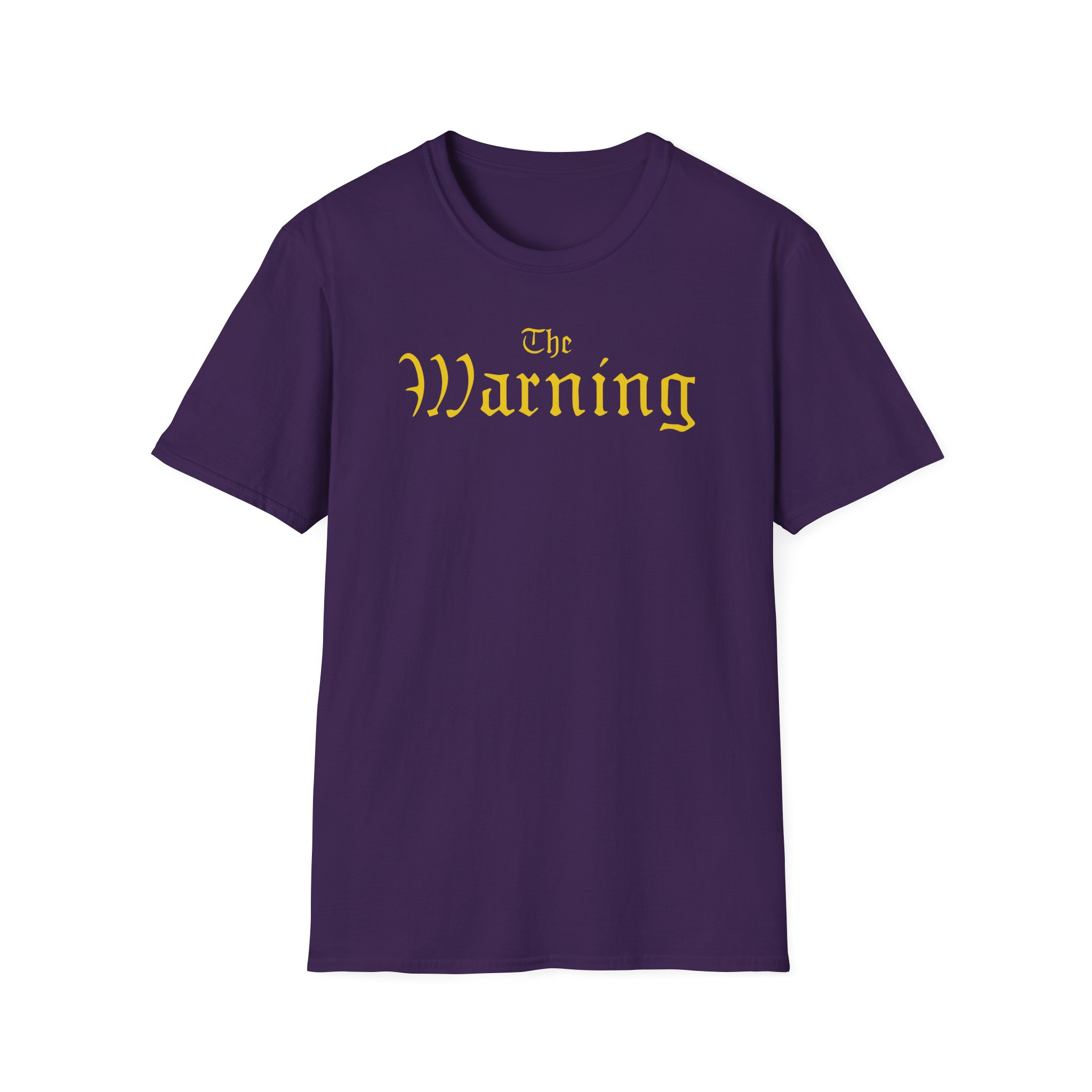 The Warning Gold TW Logo Unisex Softstyle T-Shirt