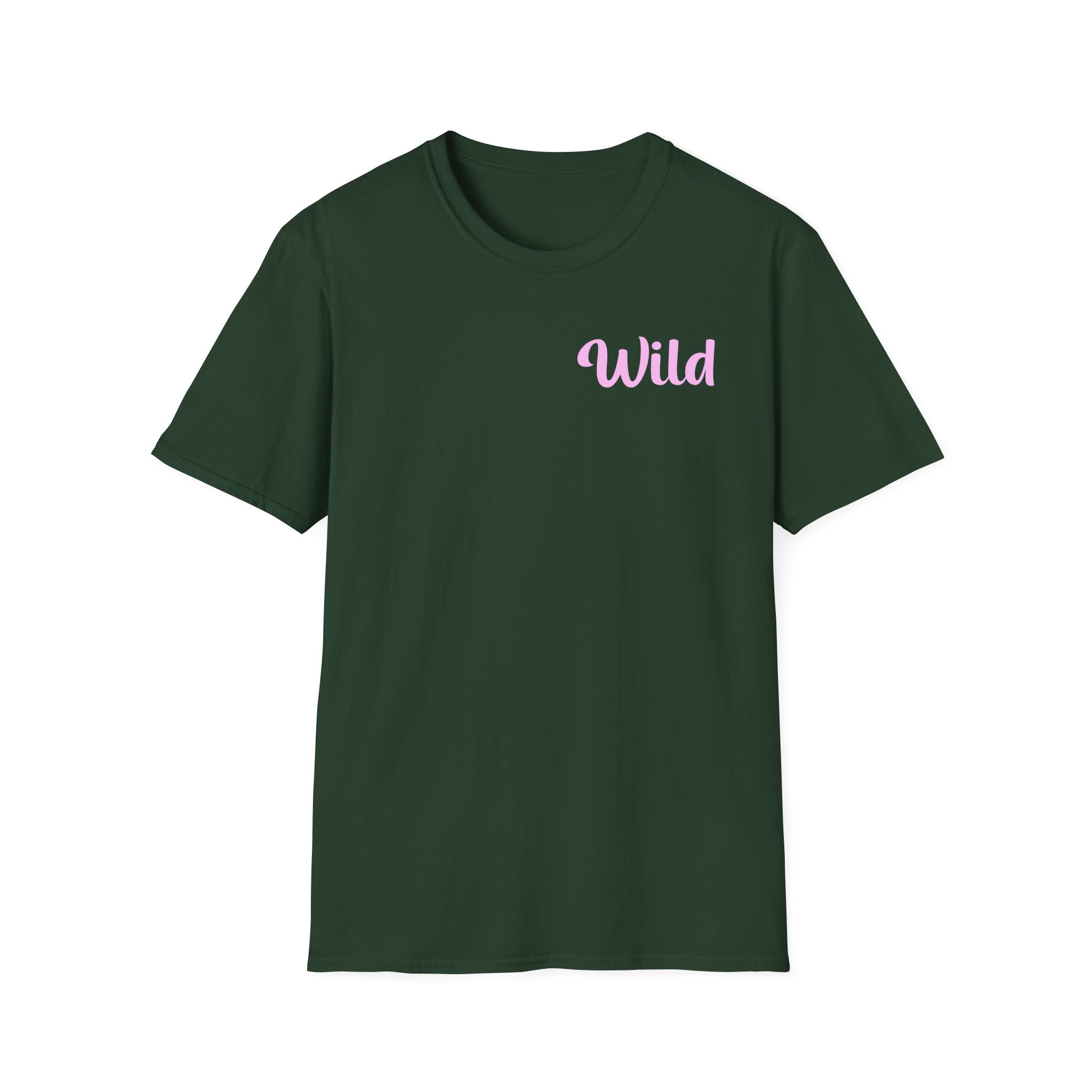 Wild Pink logo Unisex Softstyle T-Shirt