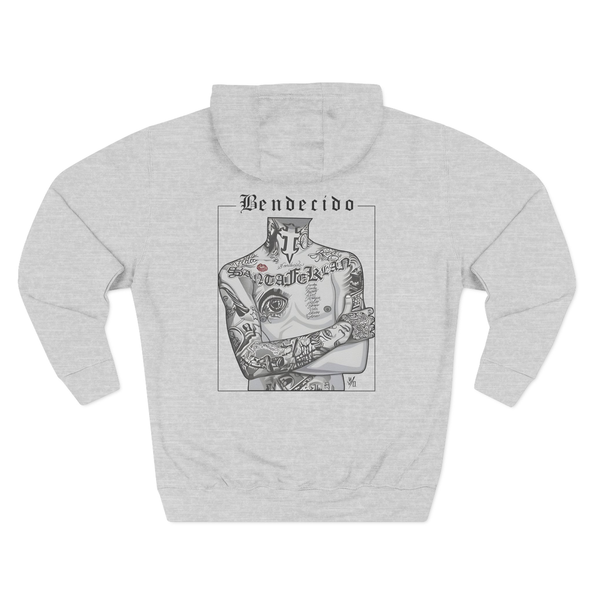 Santa Fe Klan Three-Panel Fleece Hoodie