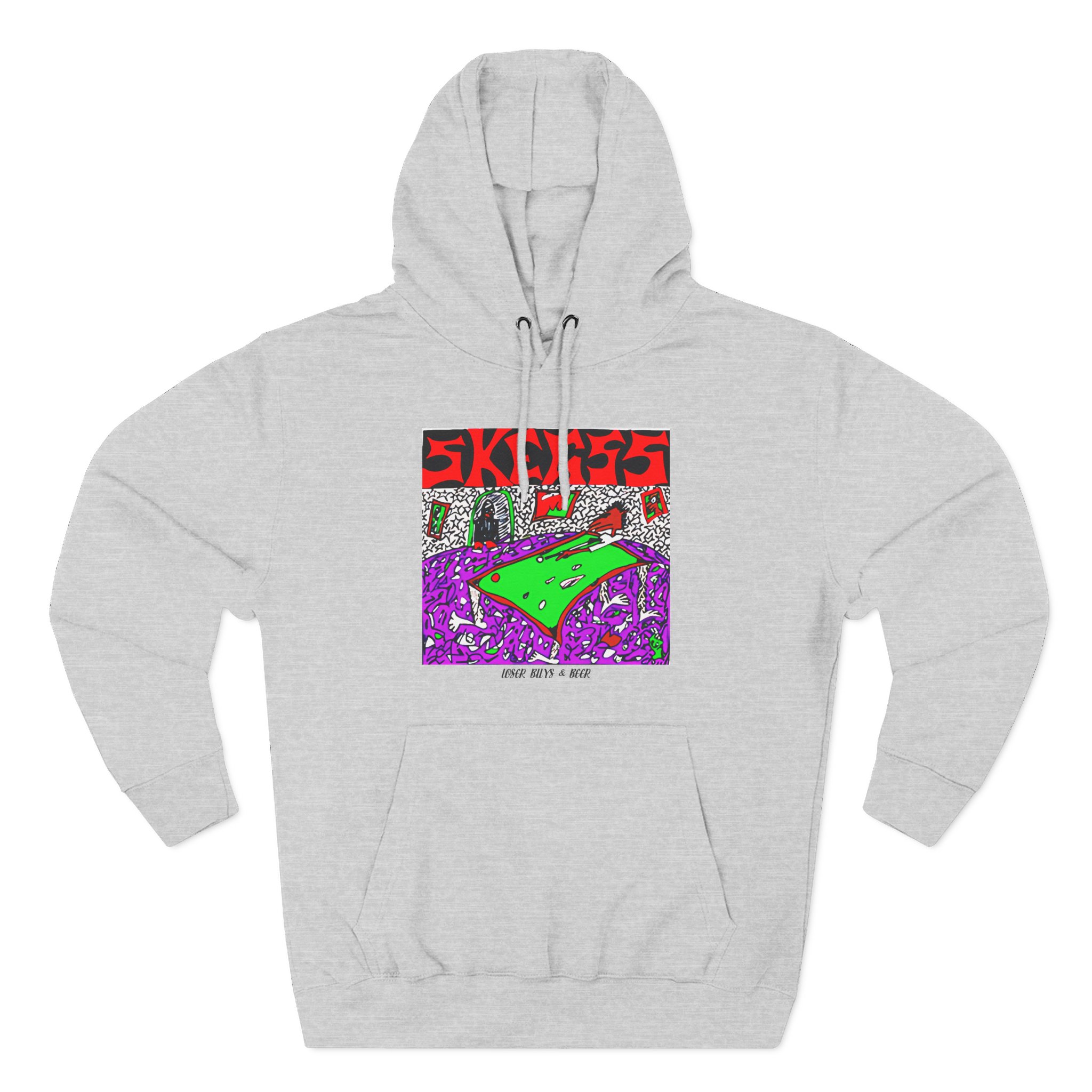 Skegss Pool Three-Panel Fleece Hoodie