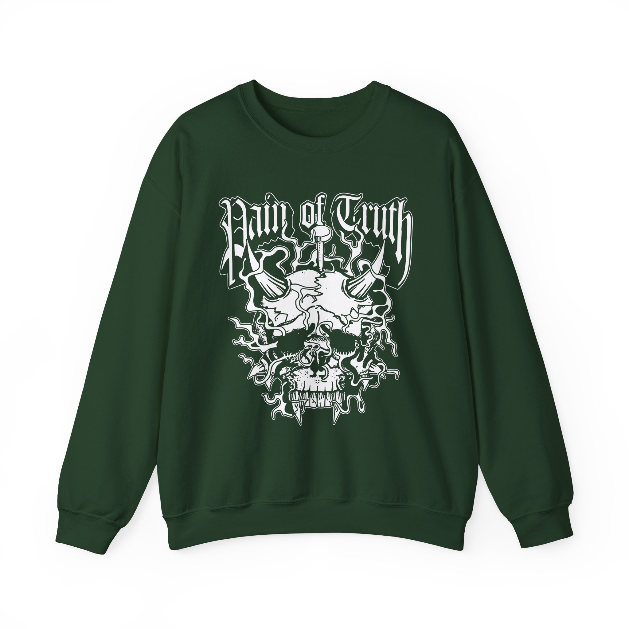 Pain of Truth Fangs Unisex Heavy Blendâ„¢ Crewneck Sweatshirt