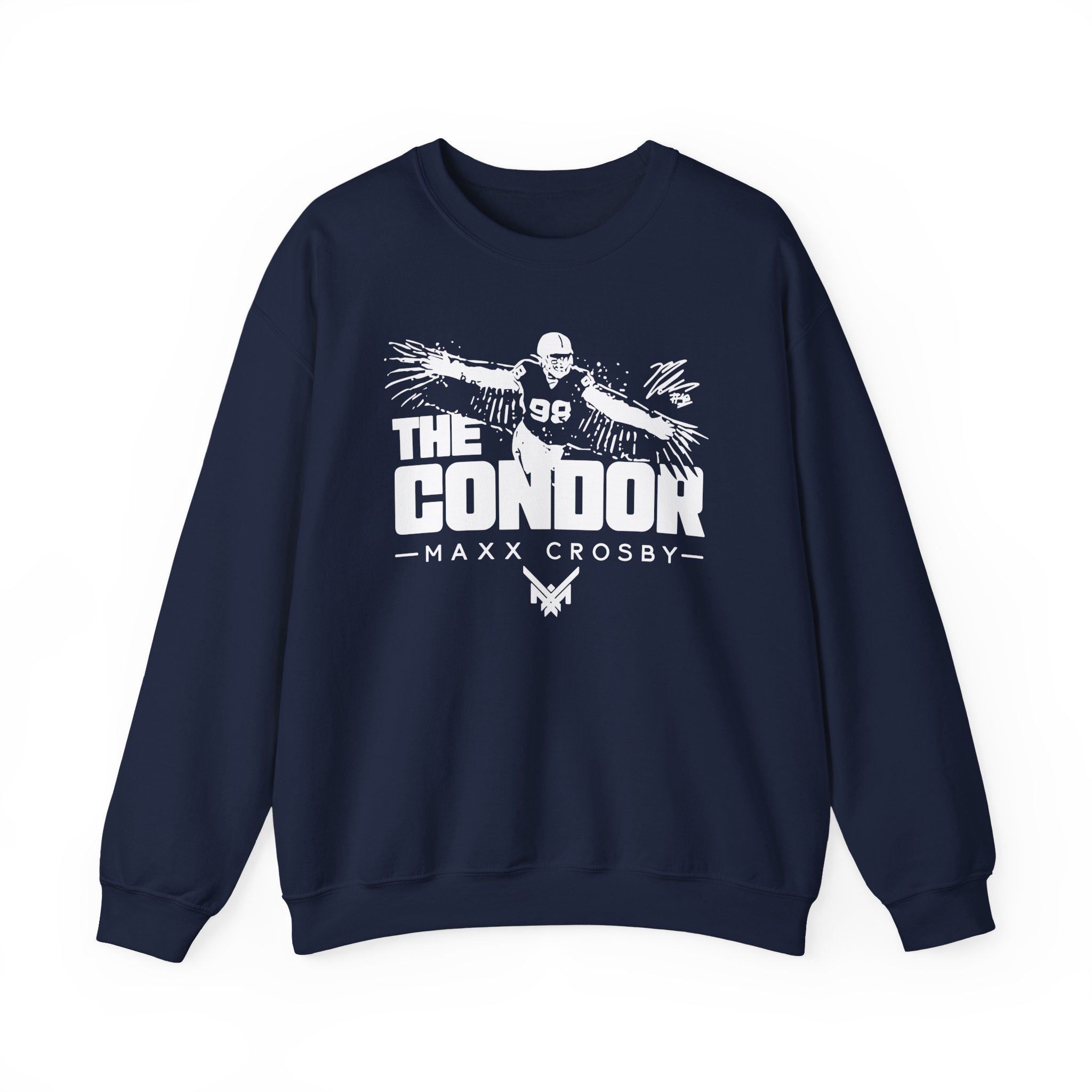 Maxx Crosby the Condor Unisex Heavy Blendâ„¢ Crewneck Sweatshirt
