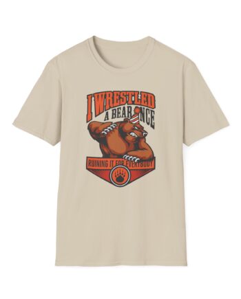 Iwrestledabearonce Unisex Softstyle T-Shirt