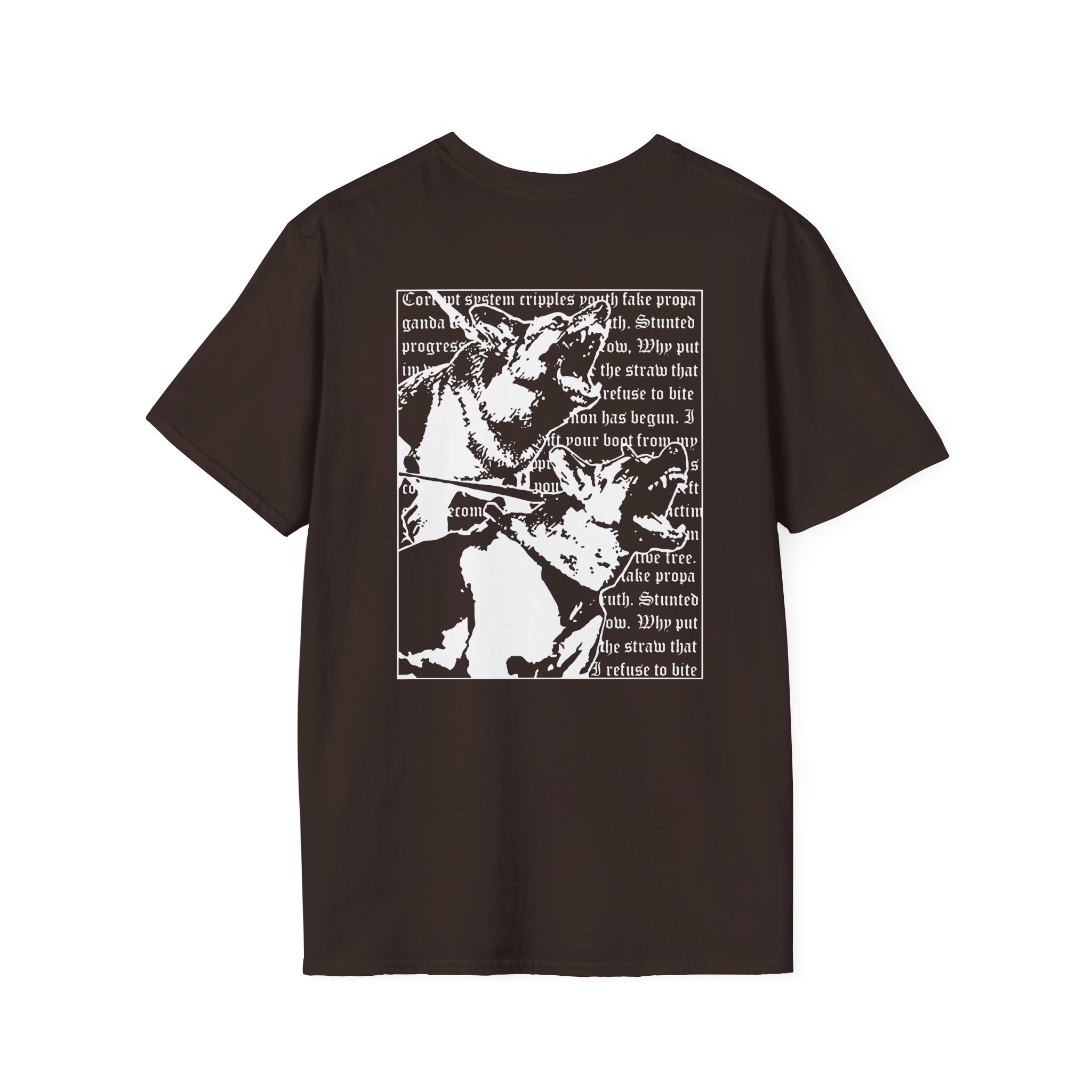 Jesus Piece Tortured Unisex Softstyle T-Shirt