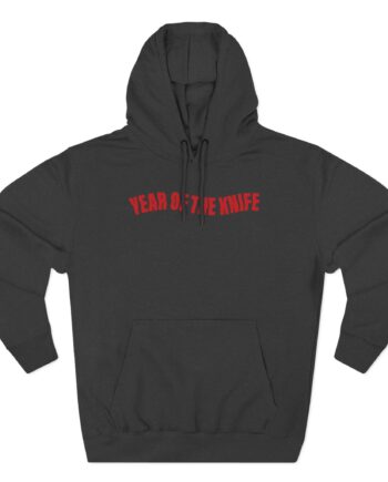Year of the Knife Three-Panel Fleece Hoodie