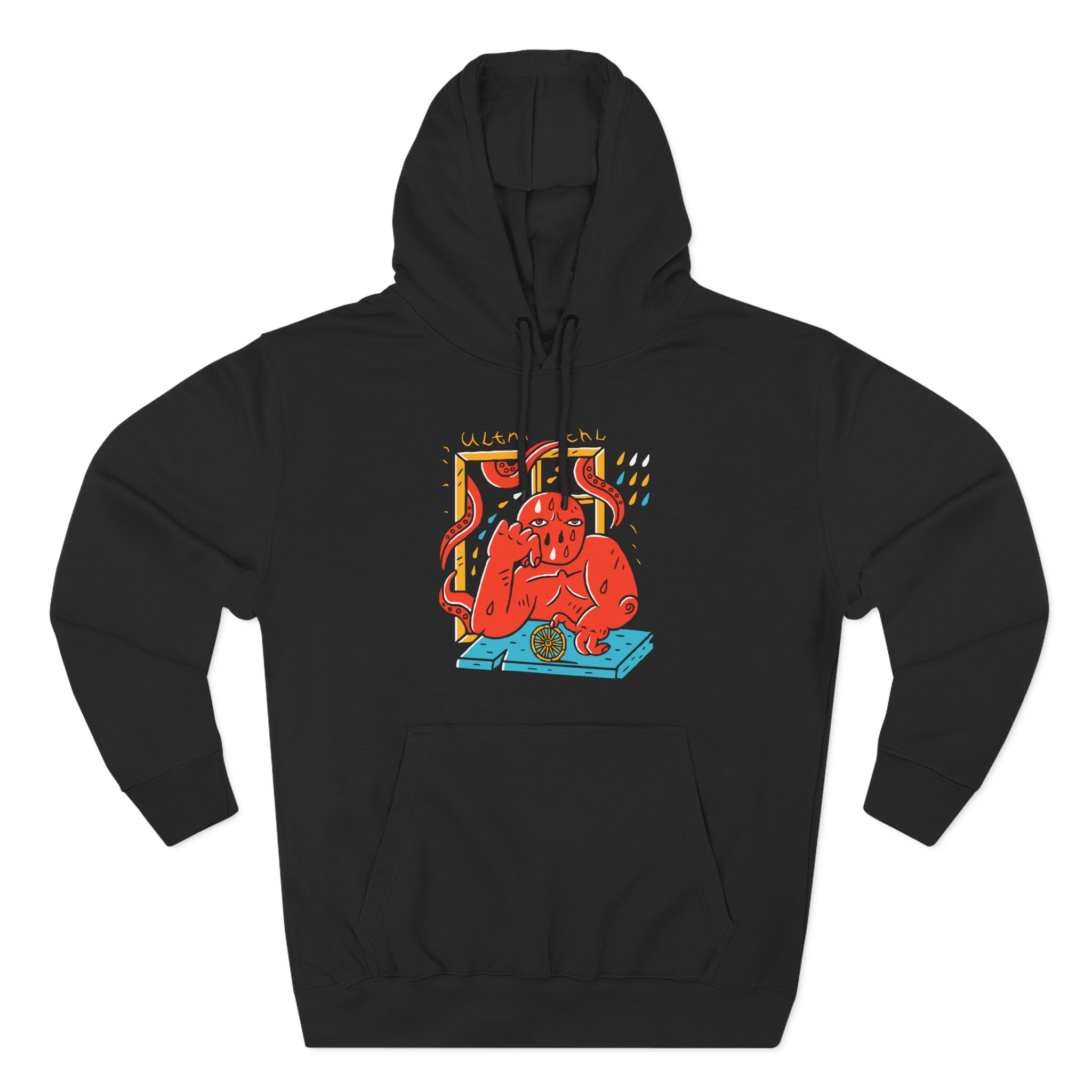 Oxxxymiron Three-Panel Fleece Hoodie