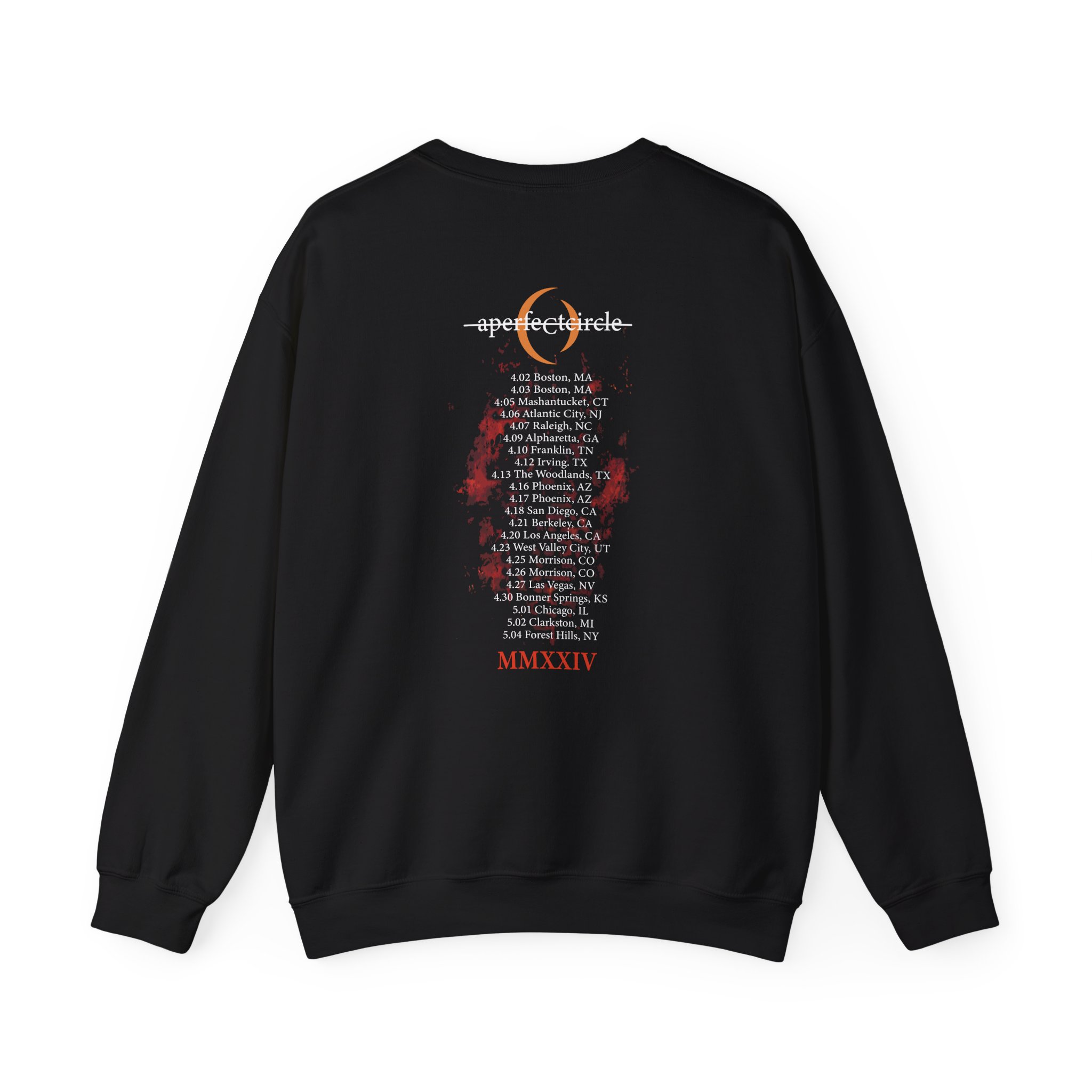 A Perfect Circle Logo Itin Unisex Heavy Blendâ„¢ Crewneck Sweatshirt