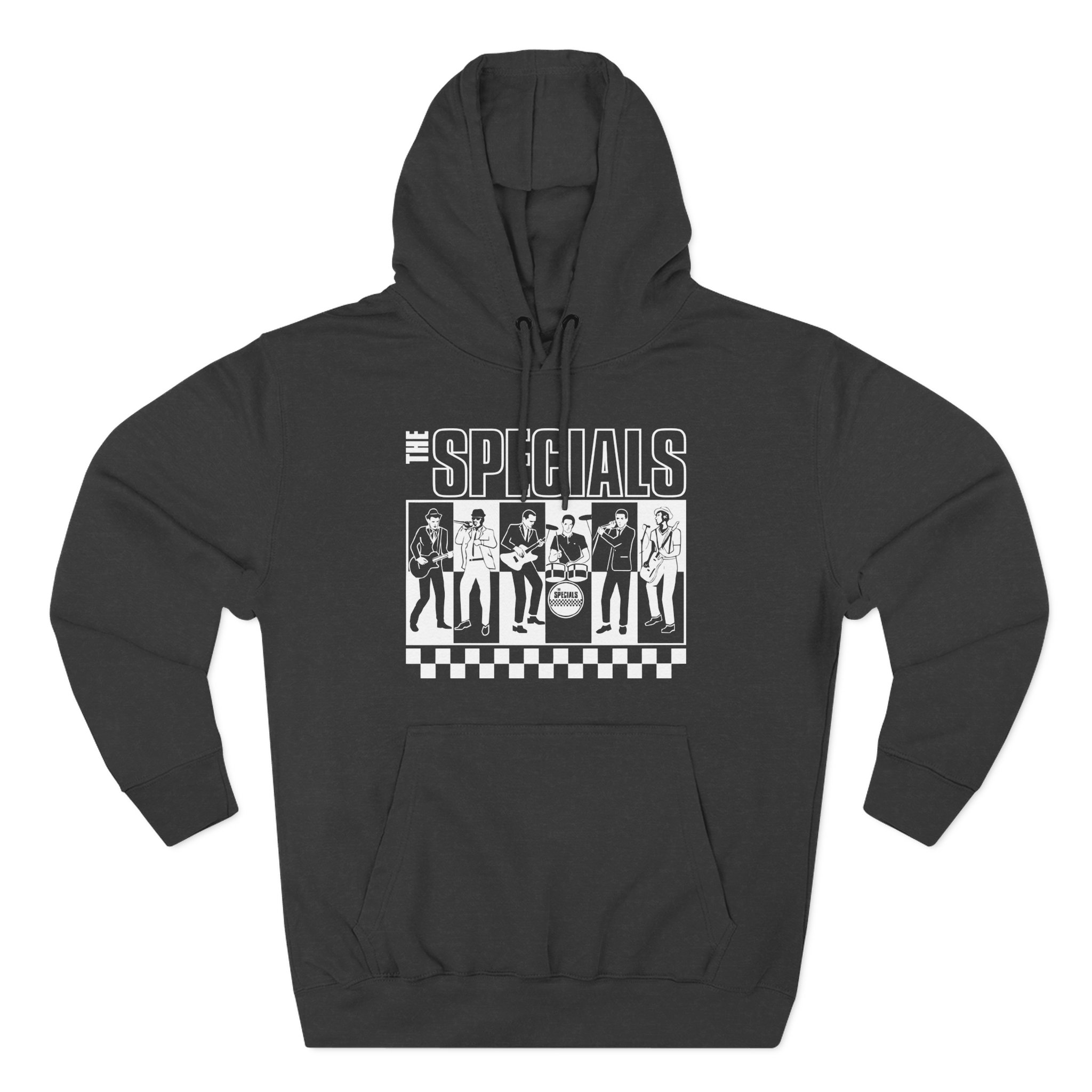 The Specials Bw Three-Panel Fleece Hoodie