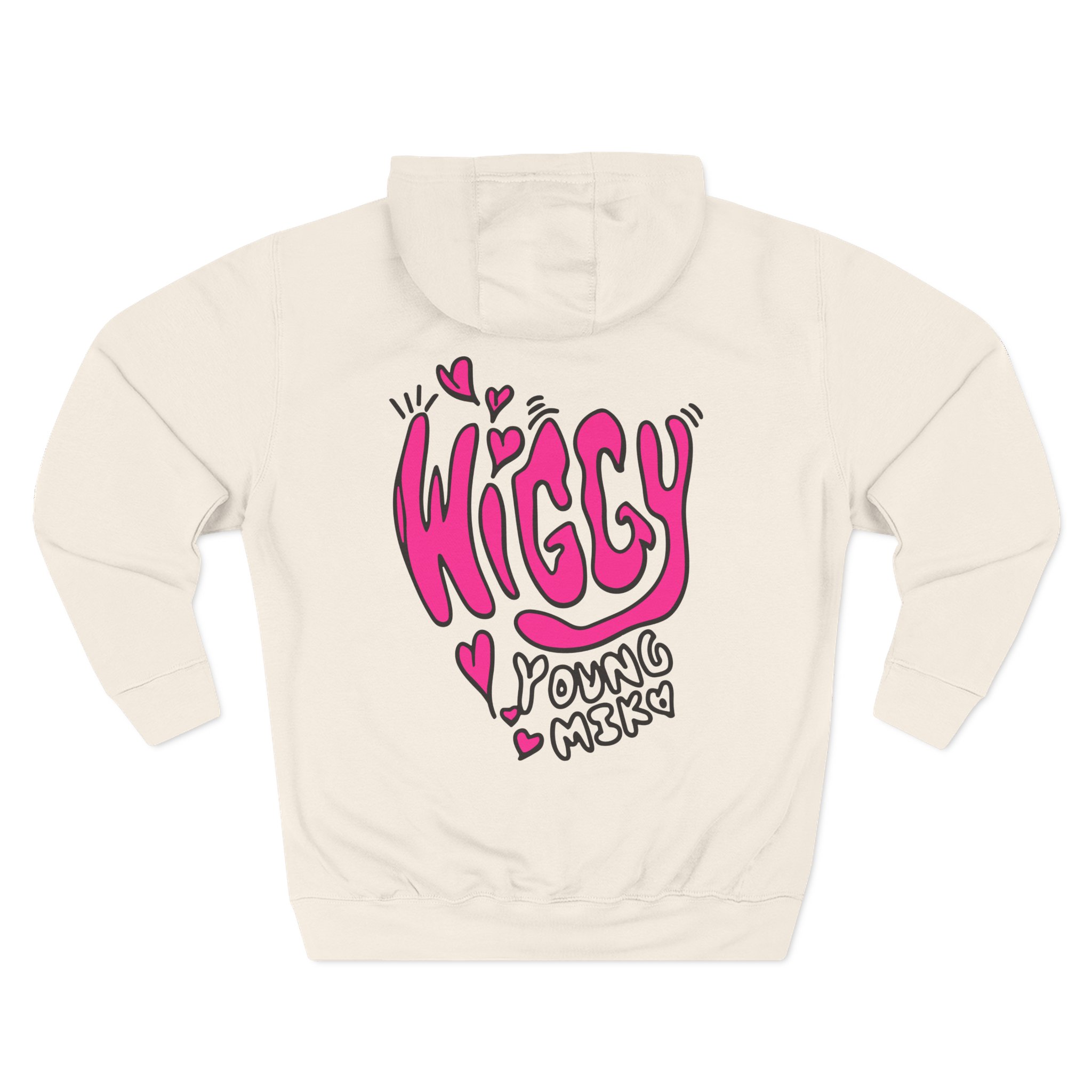 Young Miko Three-Panel Fleece Hoodie