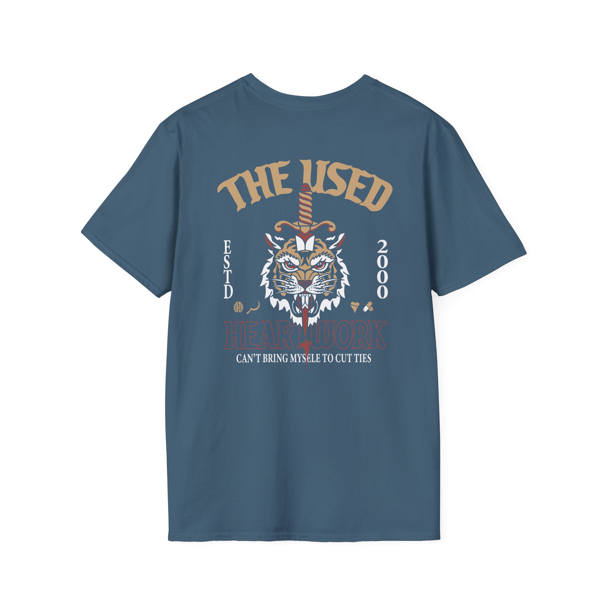 The Used Self Titled 25 Year Unisex Softstyle T-Shirt