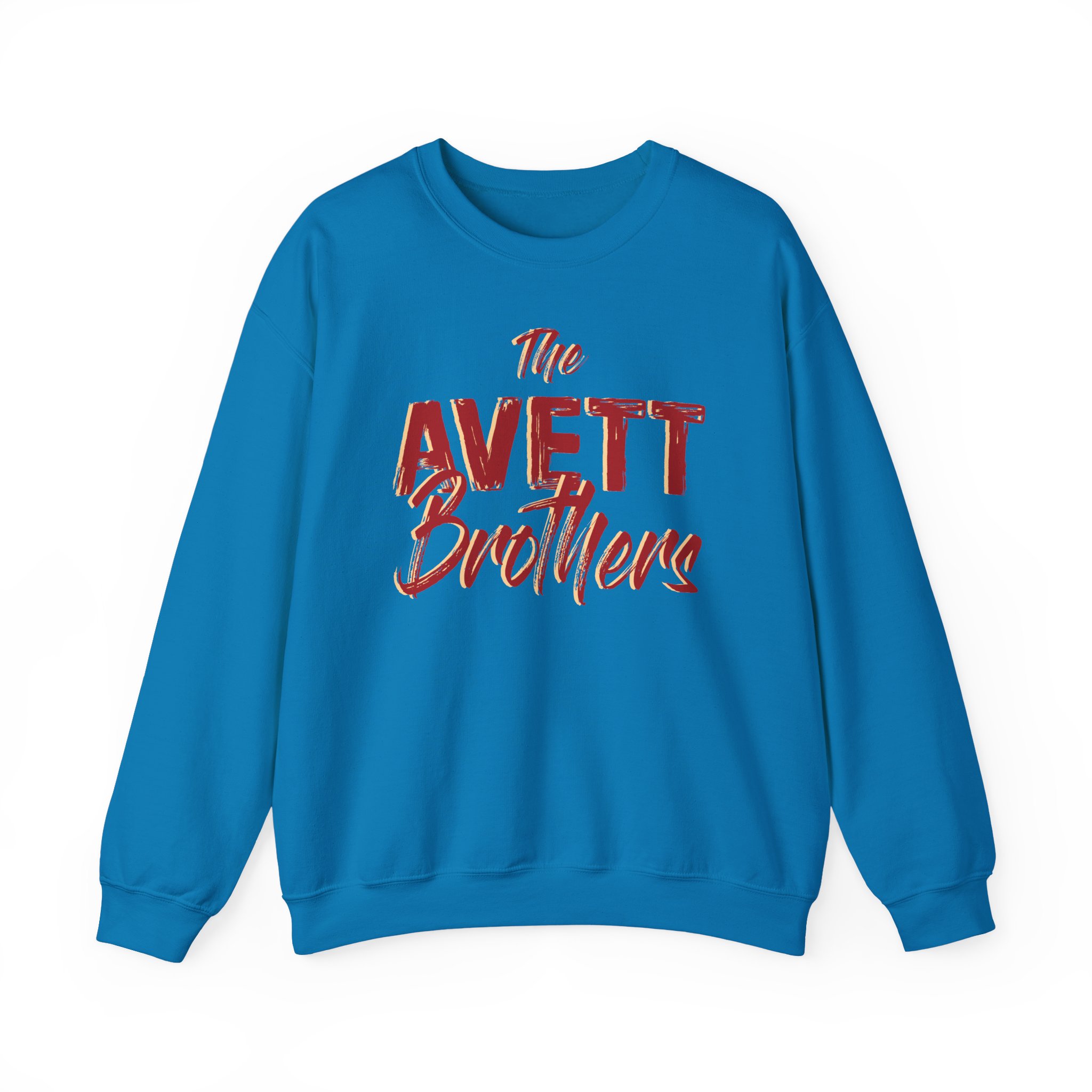 Avett Brothers Painted Sign Logo Unisex Heavy Blendâ„¢ Crewneck Sweatshirt