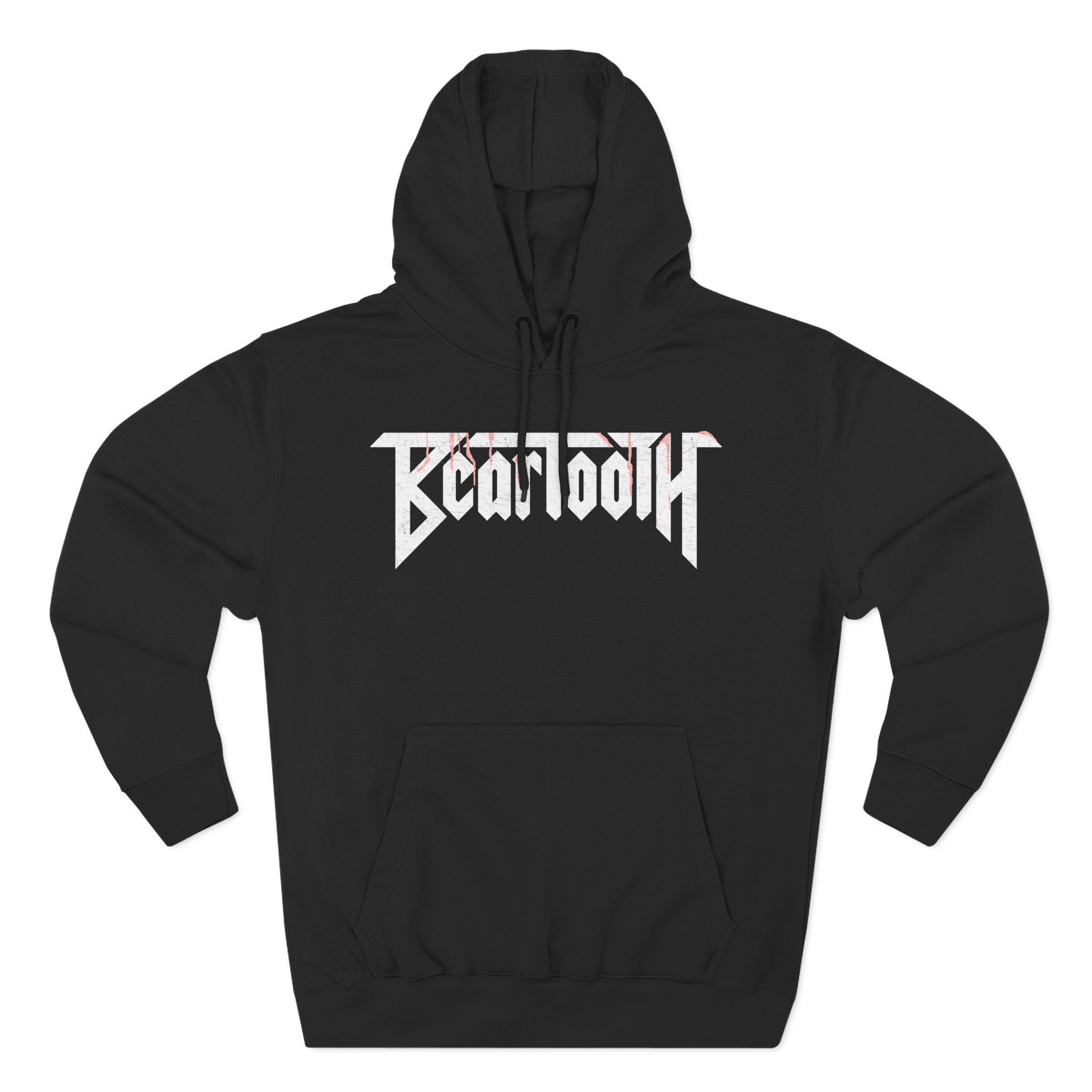 Beartooth Spike Skull Three-Panel Fleece Hoodie