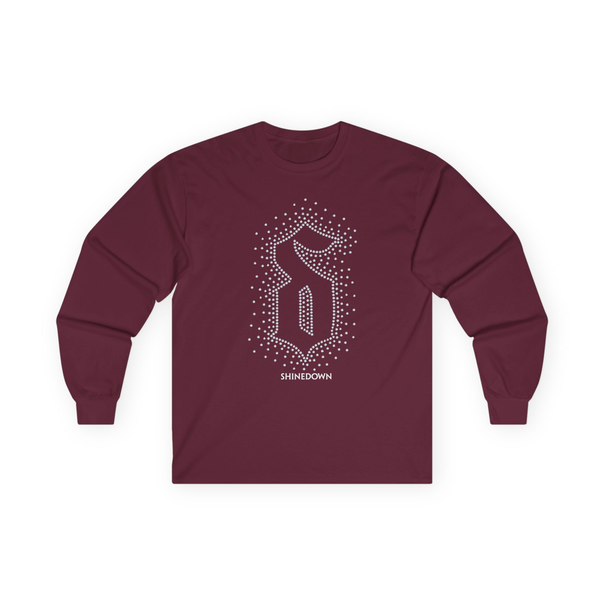 Shinedown Rhinestone Unisex Ultra Cotton Long Sleeve Tee
