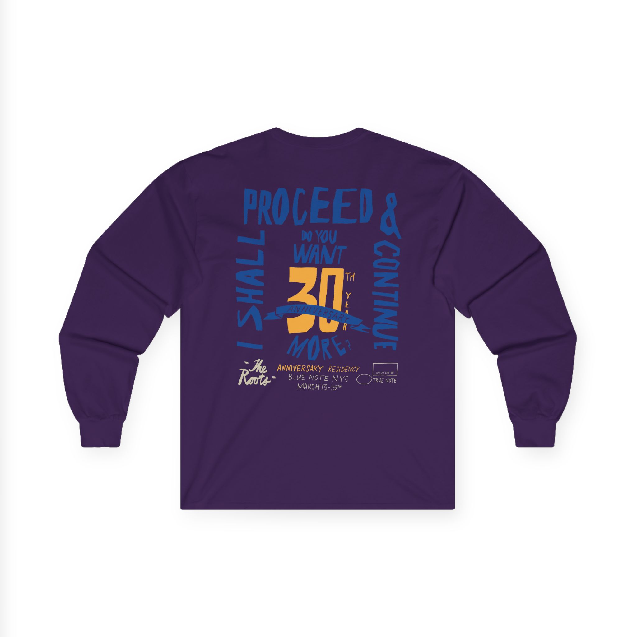 The Roots Blue Note 30th Anniversary Unisex Ultra Cotton Long Sleeve Tee