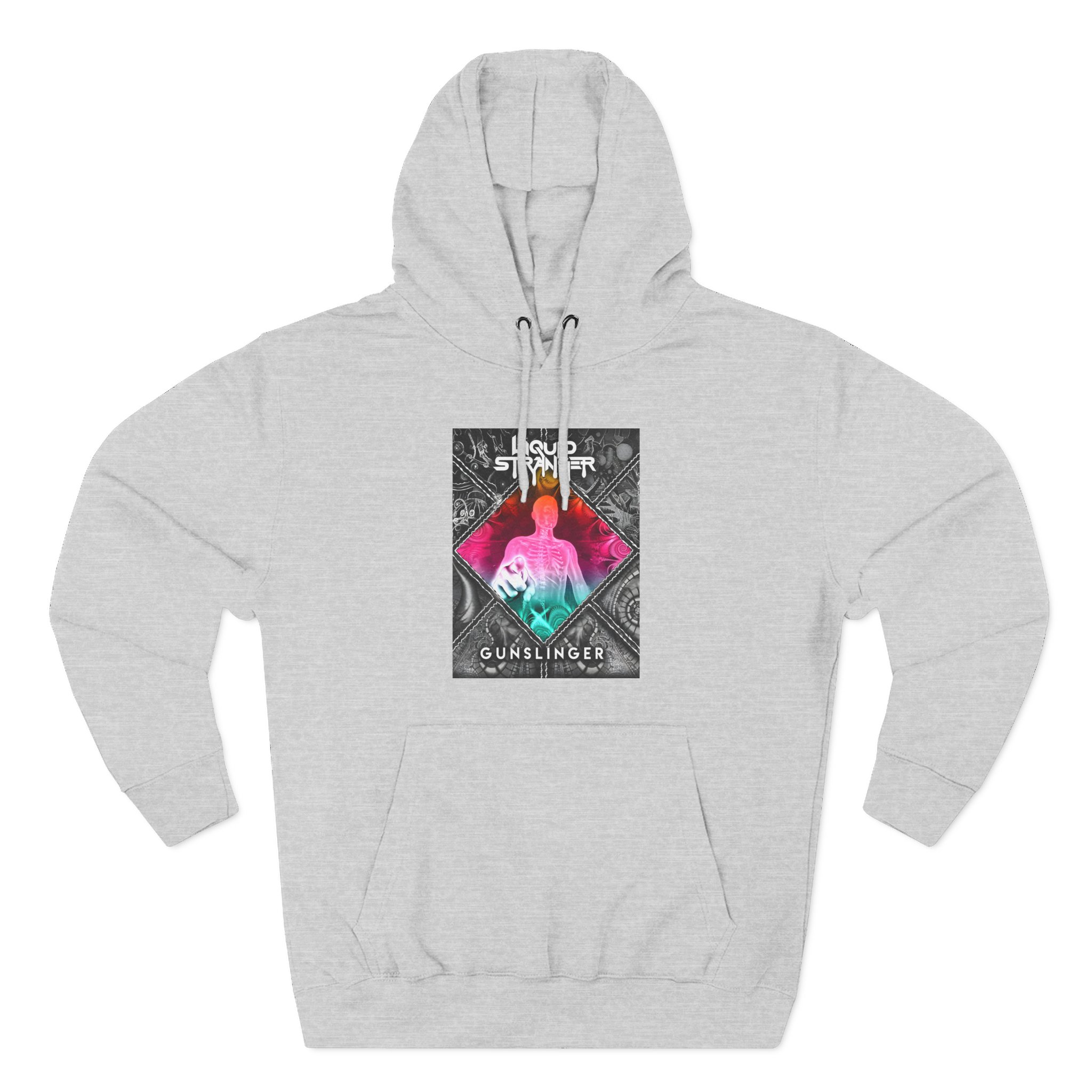 Liquid Stranger Three-Panel Fleece Hoodie