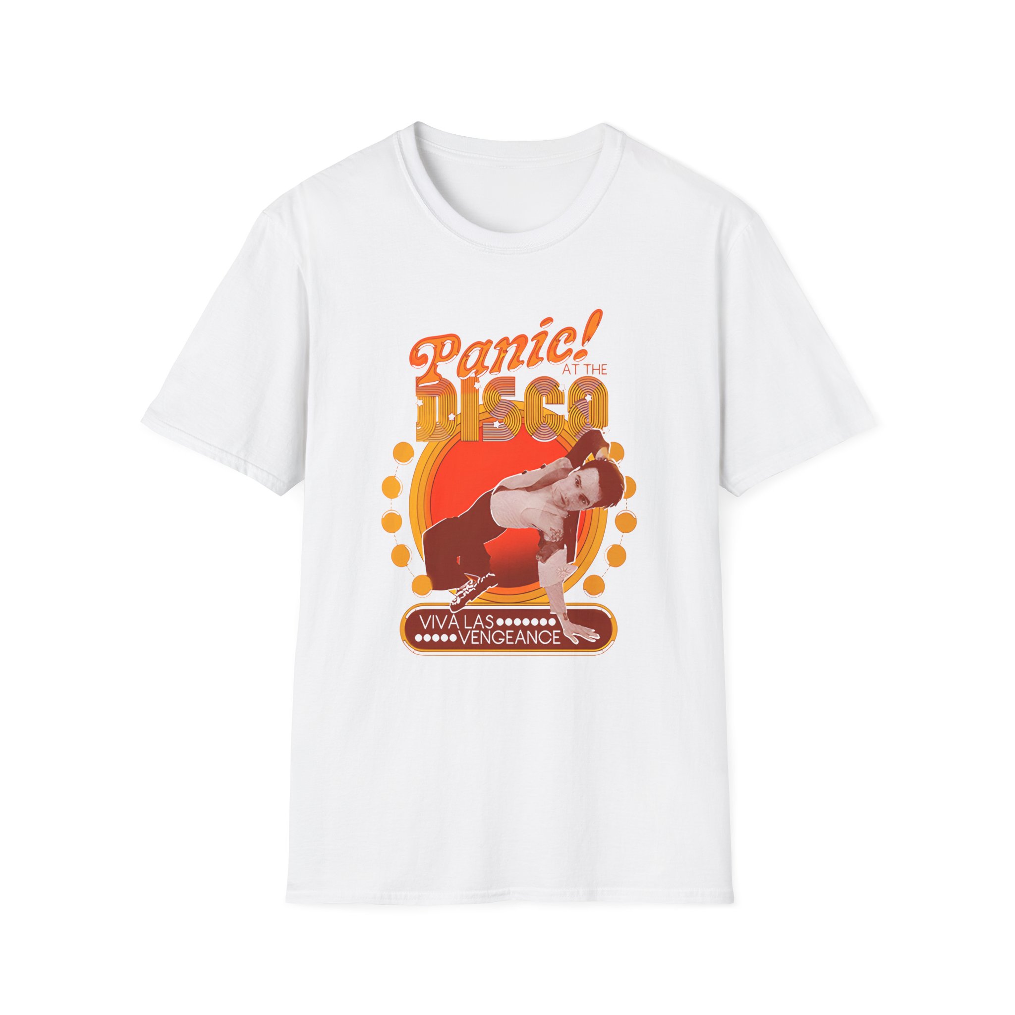 Panic at the Disco Vlv Ringer Unisex Softstyle T-Shirt