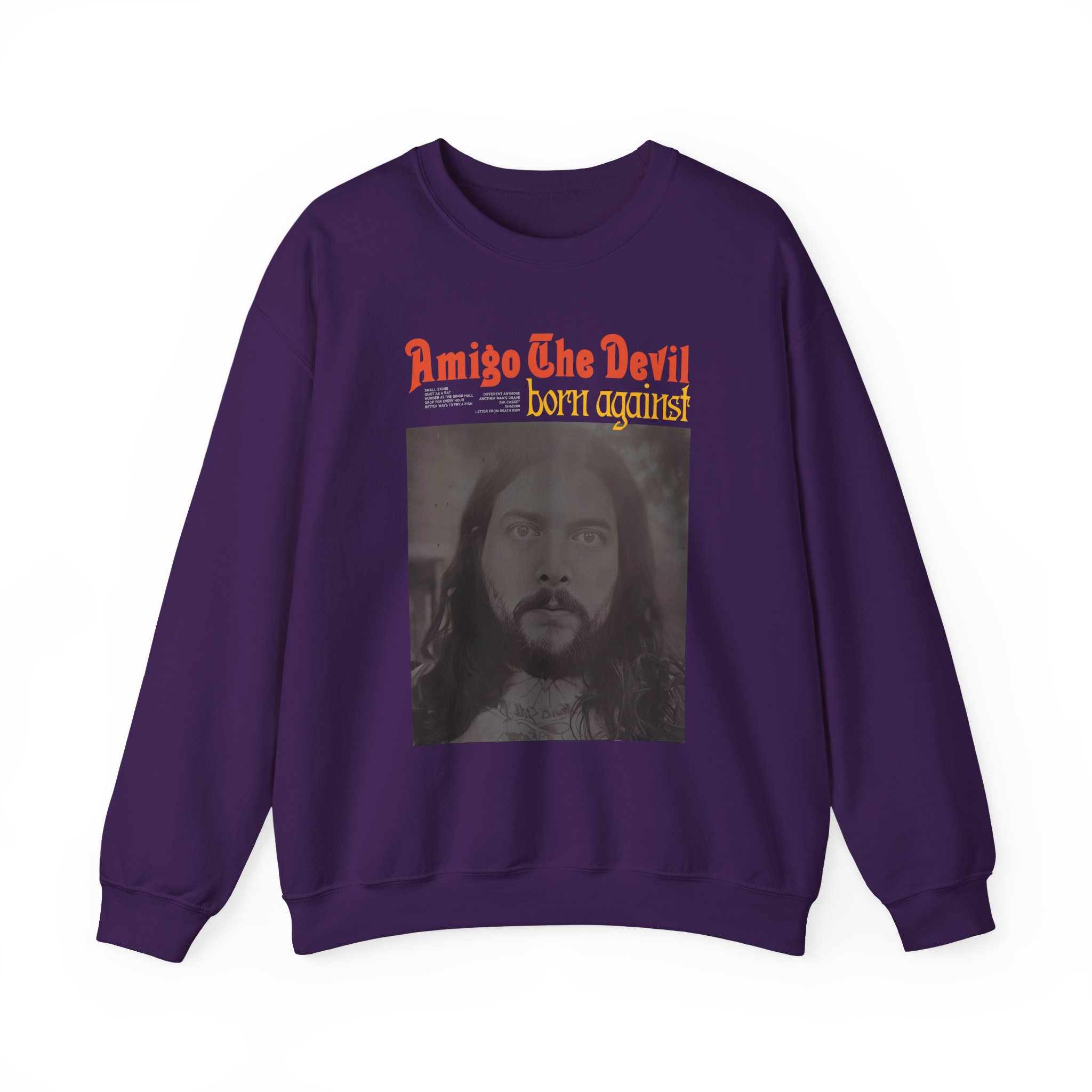Amigo the Devil Born Against Unisex Heavy Blendâ„¢ Crewneck Sweatshirt