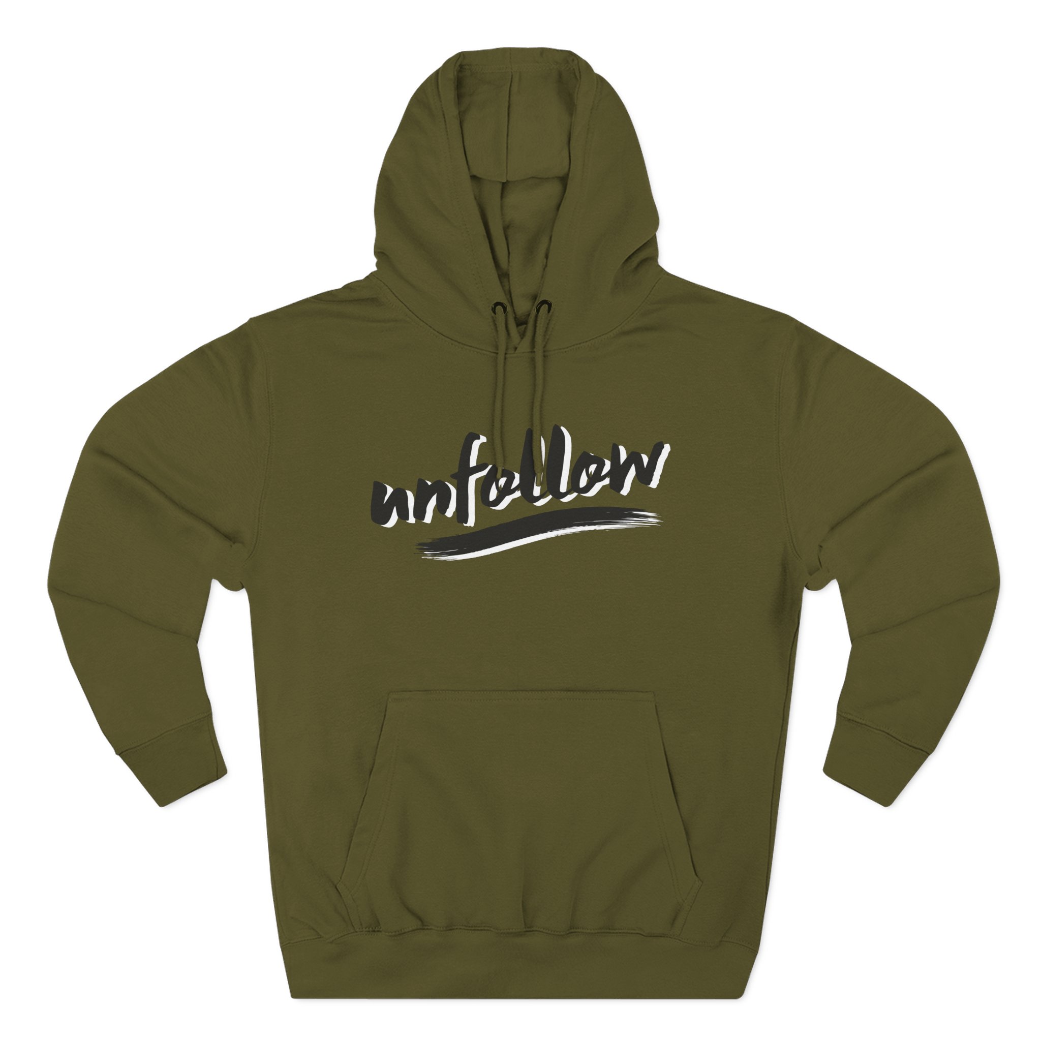 Shubble Unfollow Three-Panel Fleece Hoodie