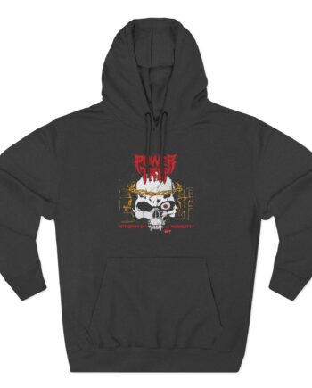 Power Trip Atrophy Three-Panel Fleece Hoodie