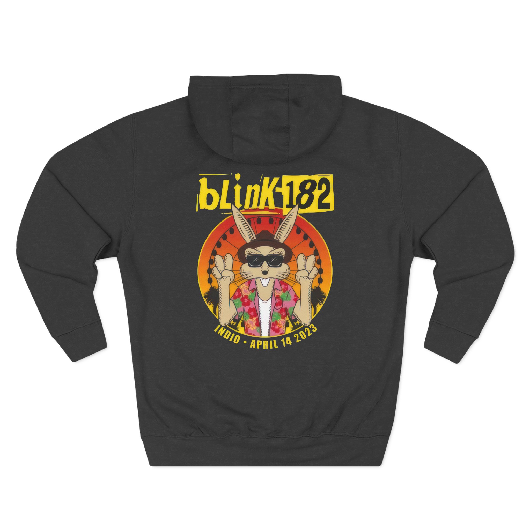 Blink 182 Coachella San Diego 2023 Three-Panel Fleece Hoodie