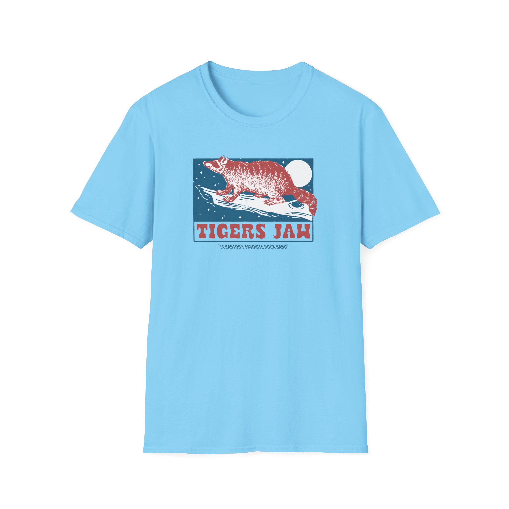 Tigers Jaw Raccoon Unisex Softstyle T-Shirt
