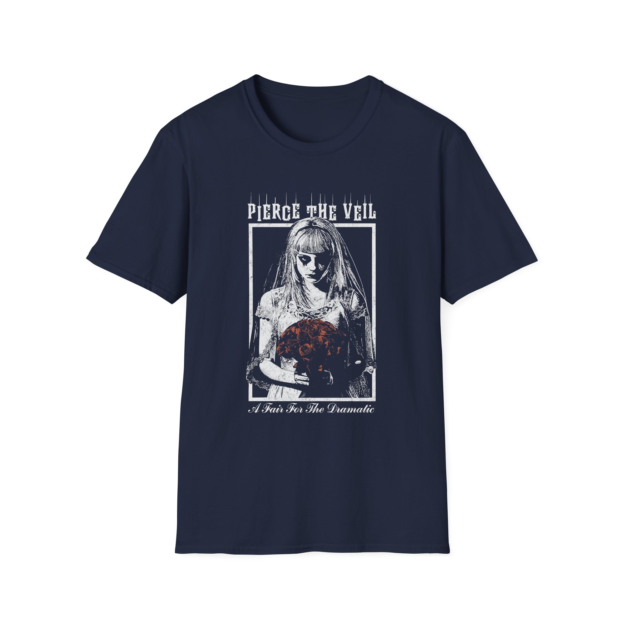 Pierce the Veil a Flair for the Dramatic Bride Unisex Softstyle T-Shirt