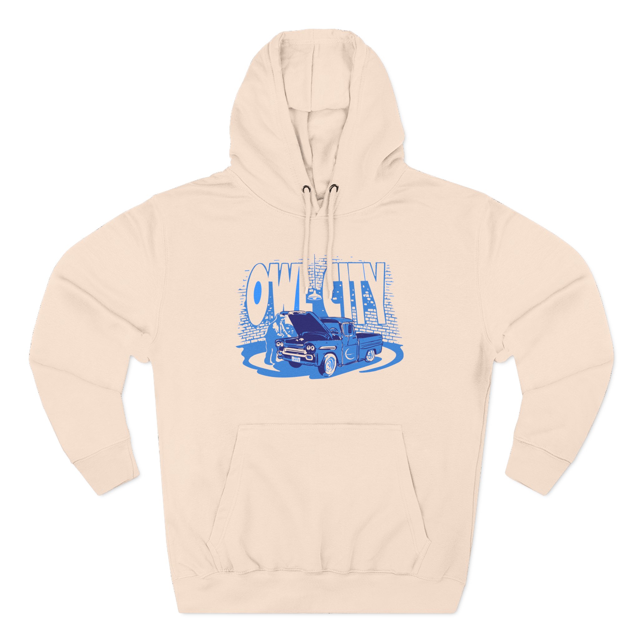 Owl City Car Trouble Three-Panel Fleece Hoodie
