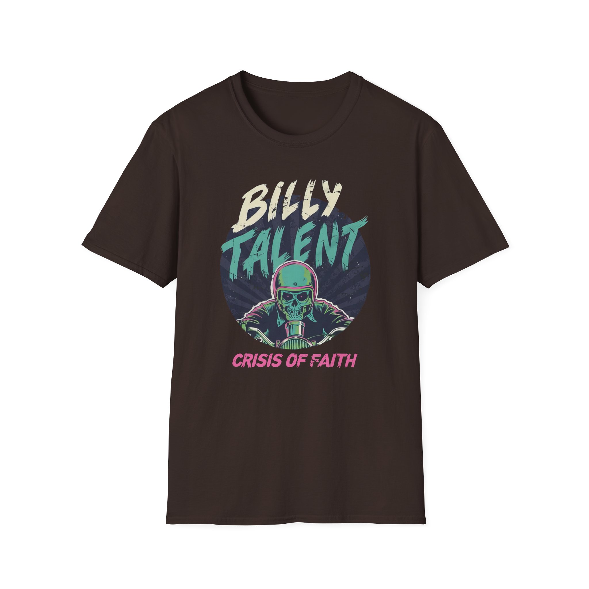 Billy Talent Cof Circle Rider Unisex Softstyle T-Shirt
