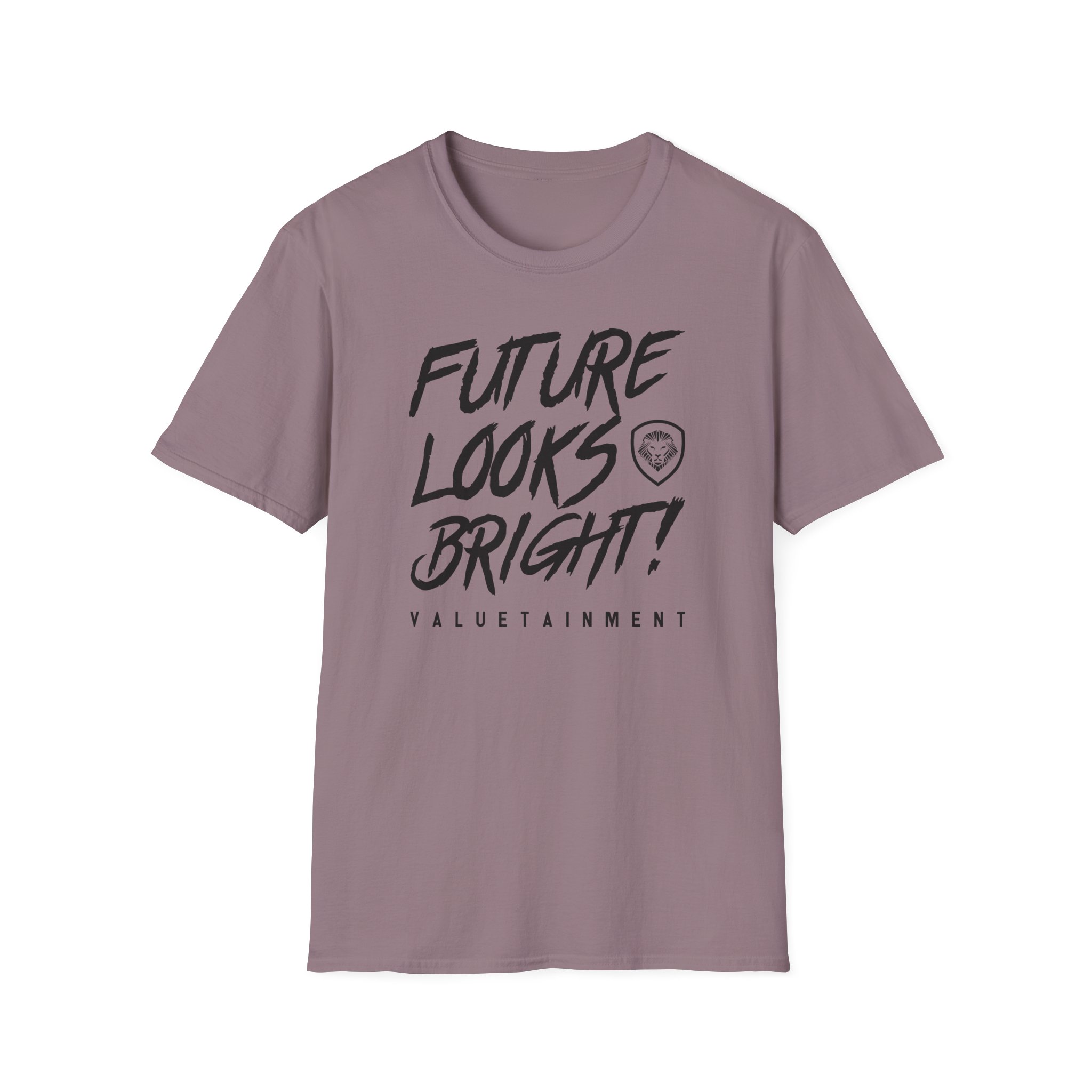Valuetainment Future Looks Bright Unisex Softstyle T-Shirt