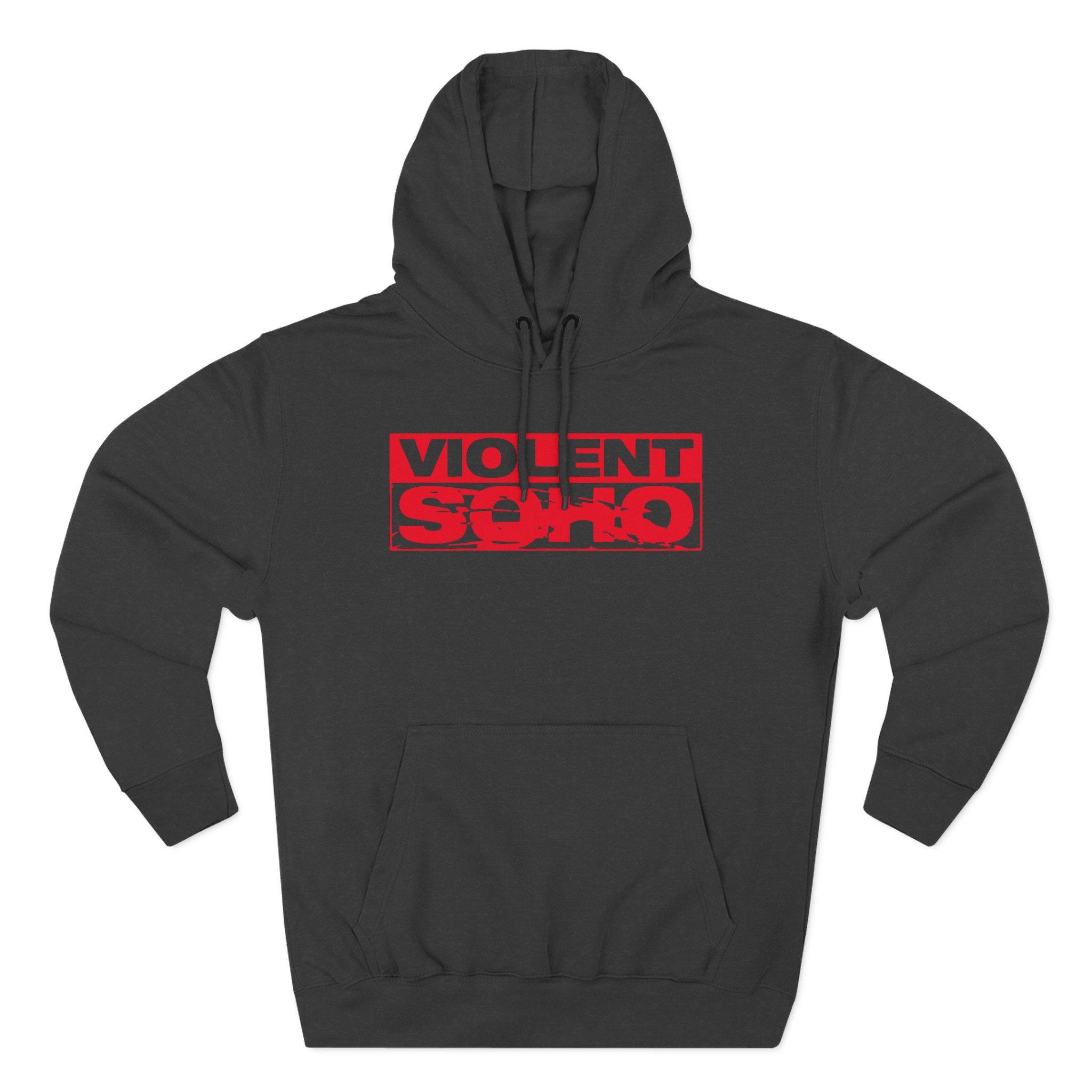 Violent Soho Skull Three-Panel Fleece Hoodie